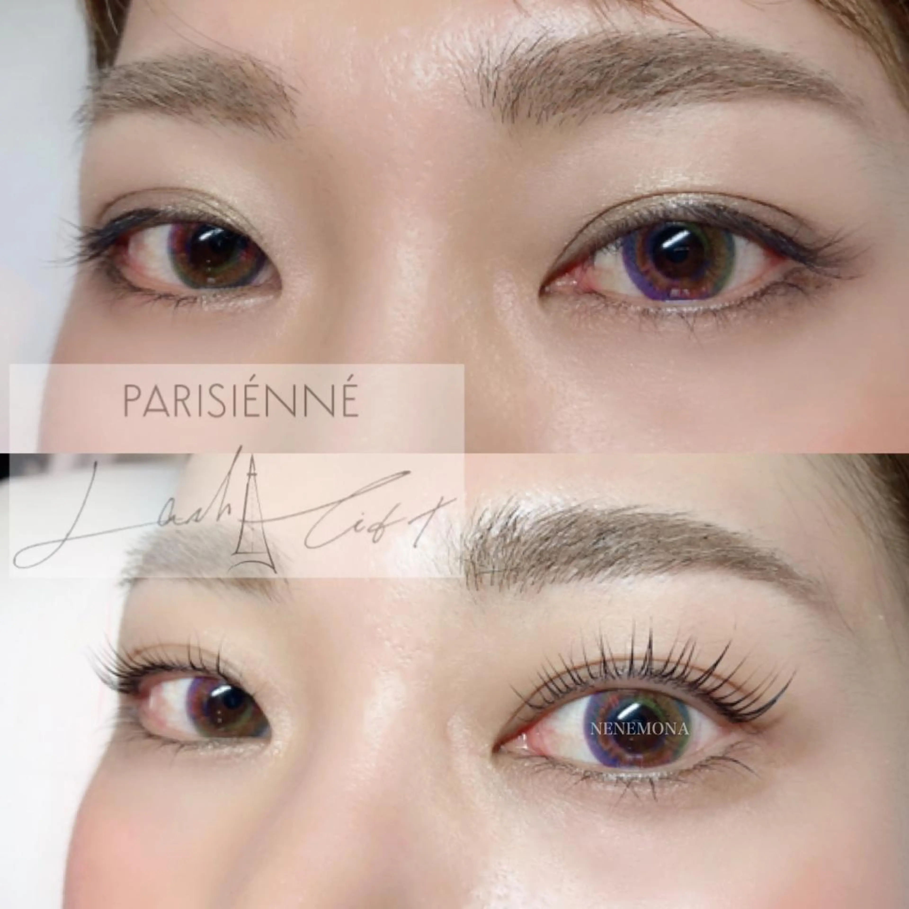 マツエク・マツパ パリジェンヌラッシュリフト マツパ emirai   eyelash&eyebrow所属・emirai🌟 MOMOのマツエク・マツパデザイン