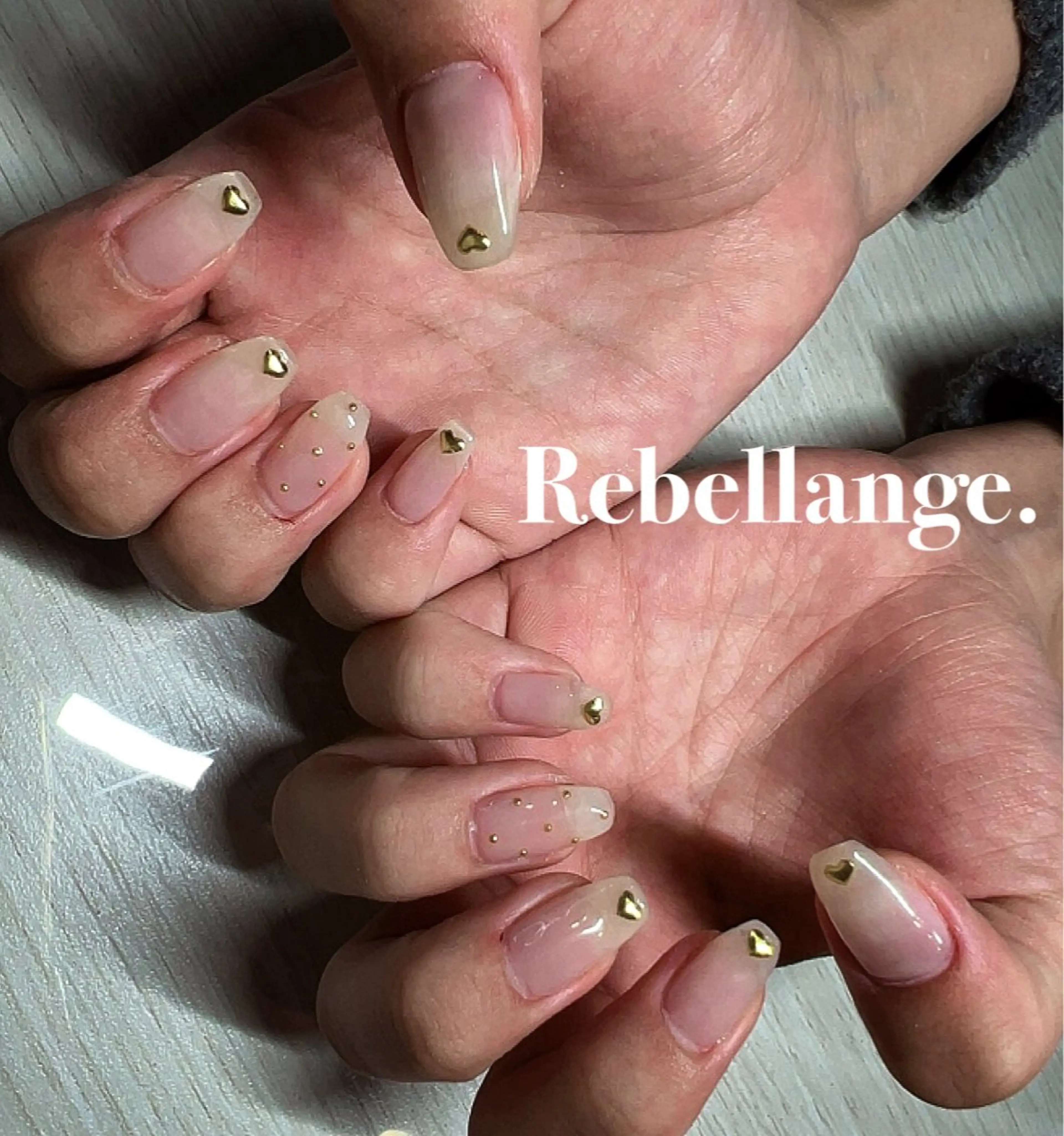 ネイル ハンドネイル Rebellange n.のネイルデザイン