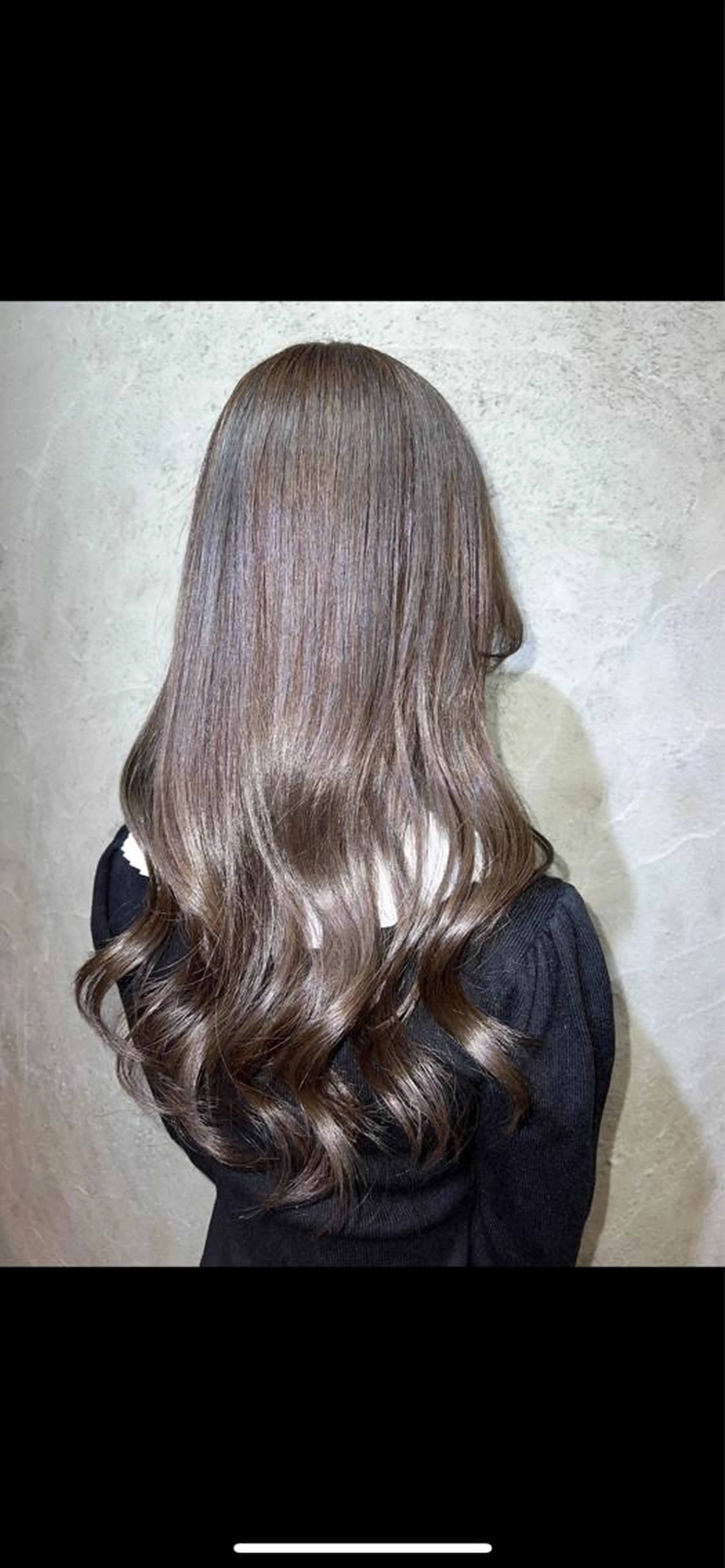 似合わせカット＋ケアカラー＋超音波トリートメントの写真