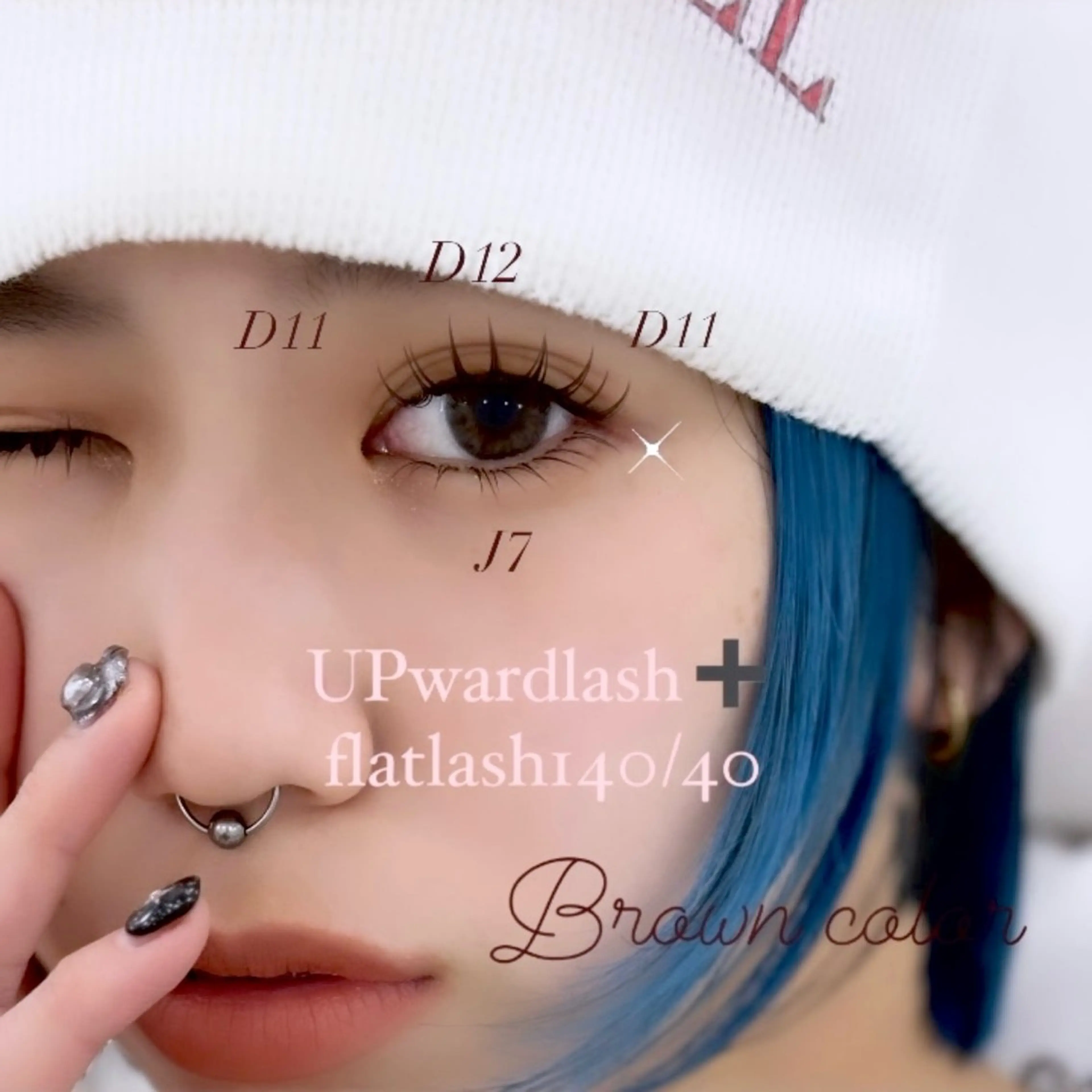 12月限定🎄💖バインドロック80束＋下まつ毛40本♡初回オフ無料の写真