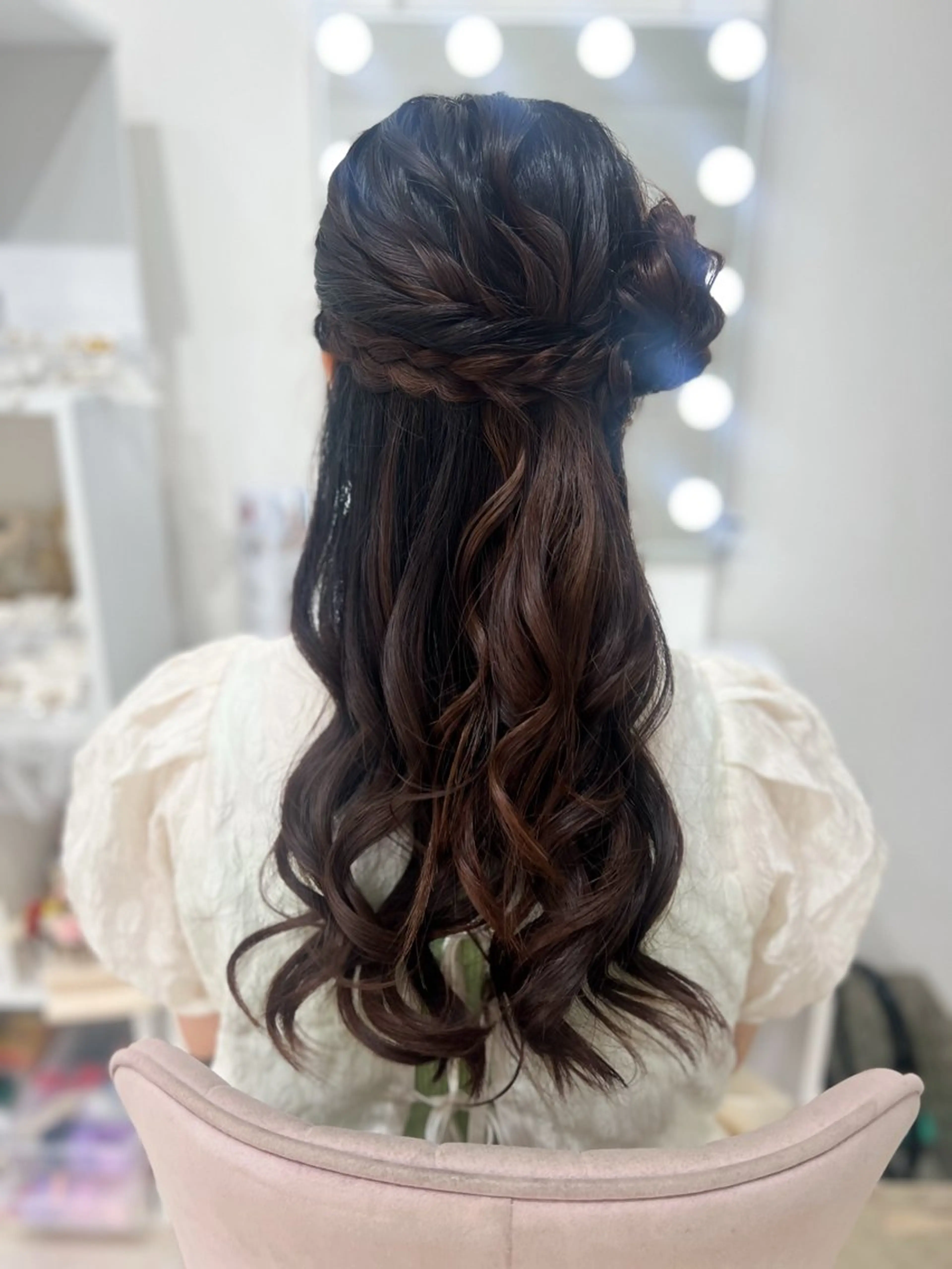 ロング ヘアセット/金山 佐野 妃都美のヘアスタイル