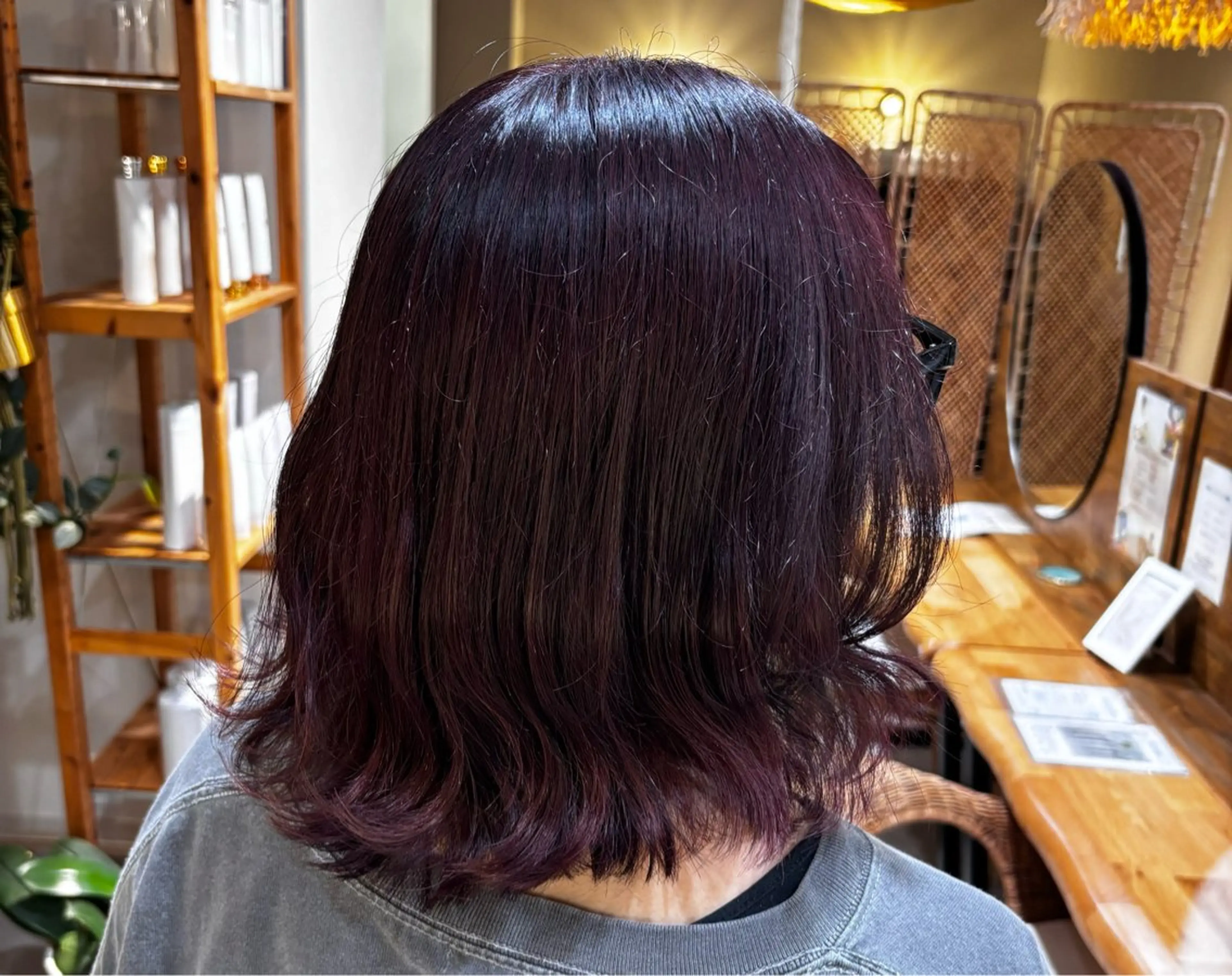 カラー ラベンダーカラー ラベンダーピンク ピンクカラー 豊中美容室COCOLUANA所属・CHISATO /暖色カラー❤️のヘアスタイル