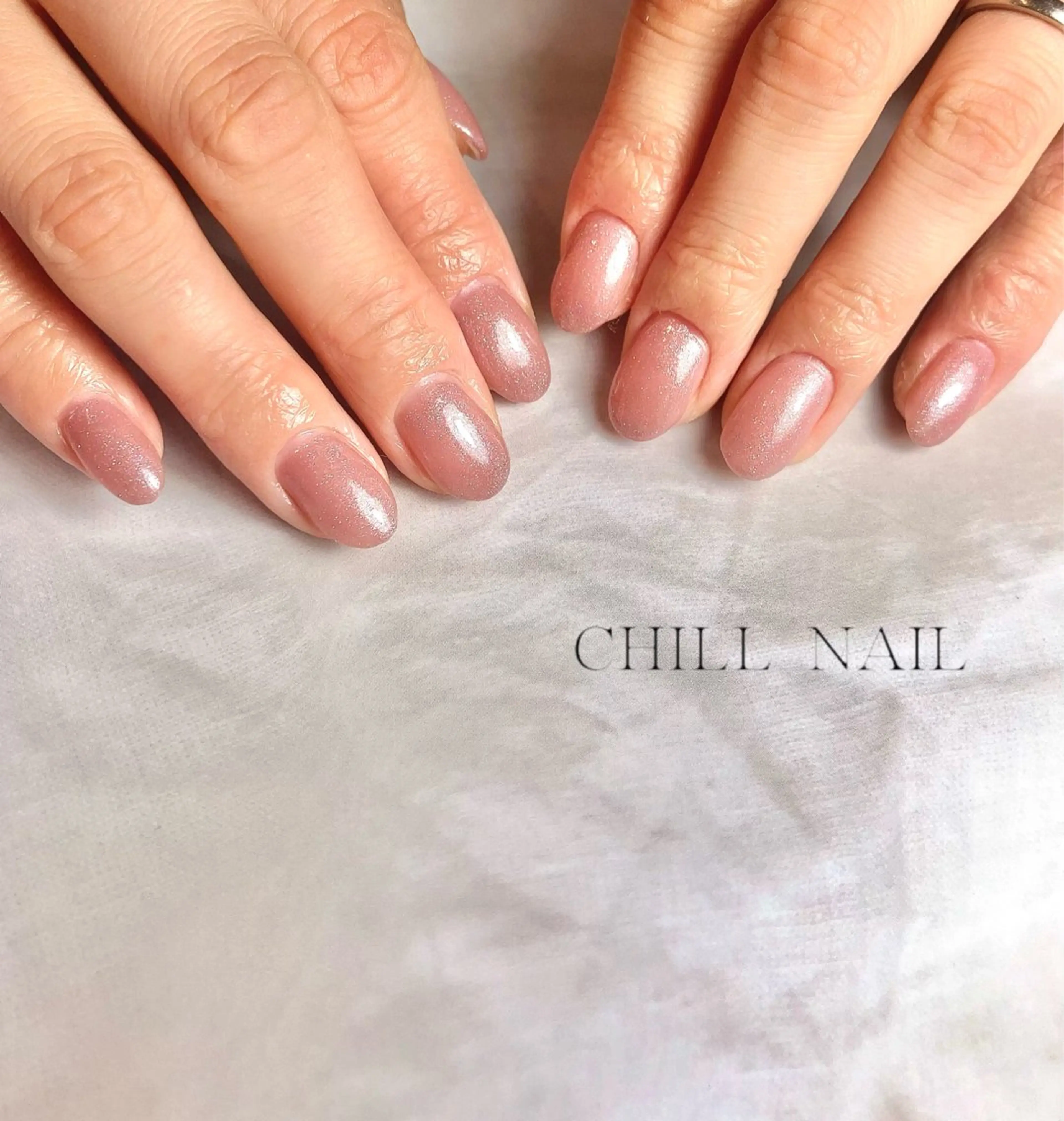 ネイル フラッシュネイル ラメ(グリッター) CHILL NAILのネイルデザイン