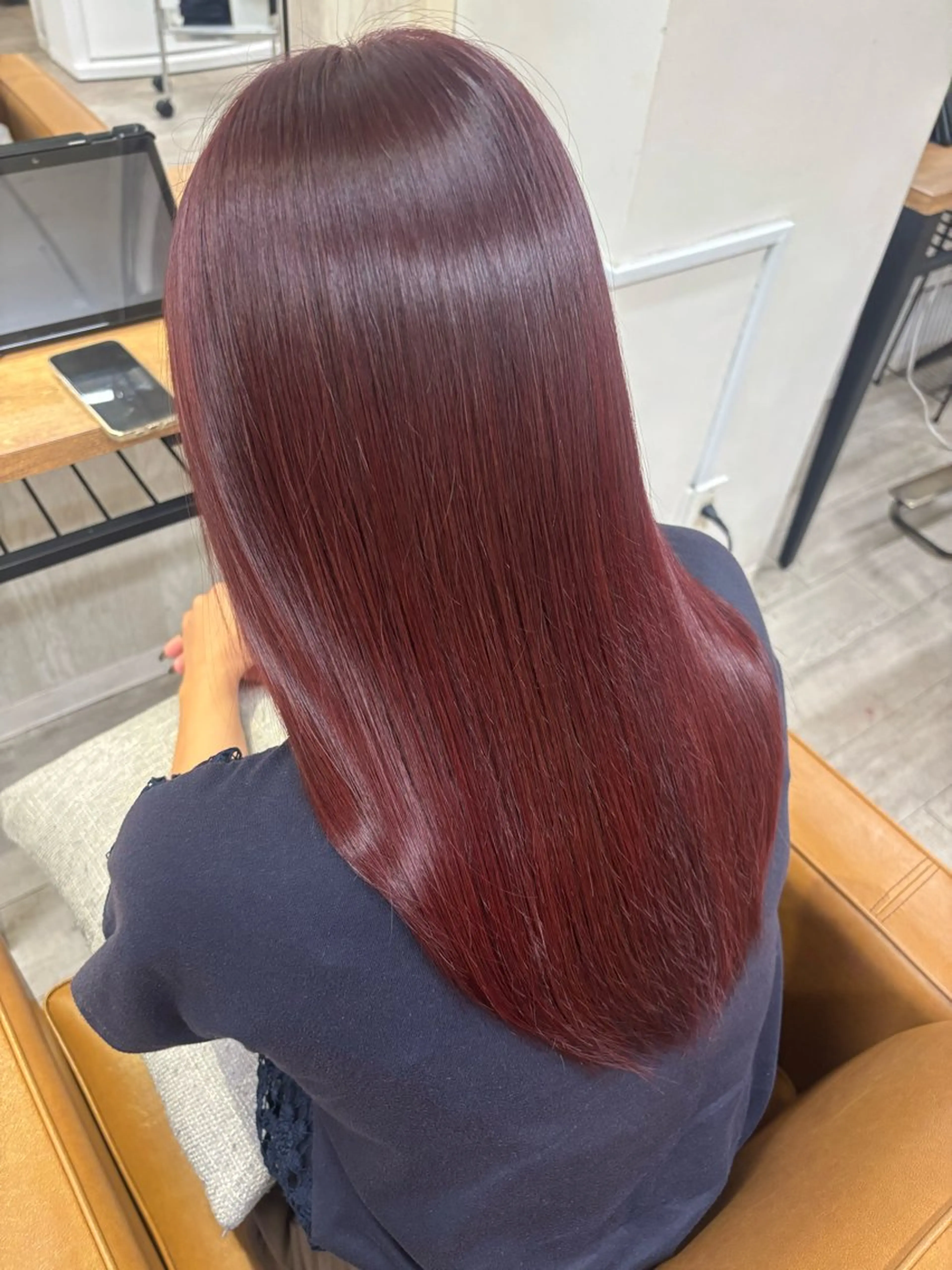 セミロング ヘアカラー 💛 KANON 💛のヘアスタイル