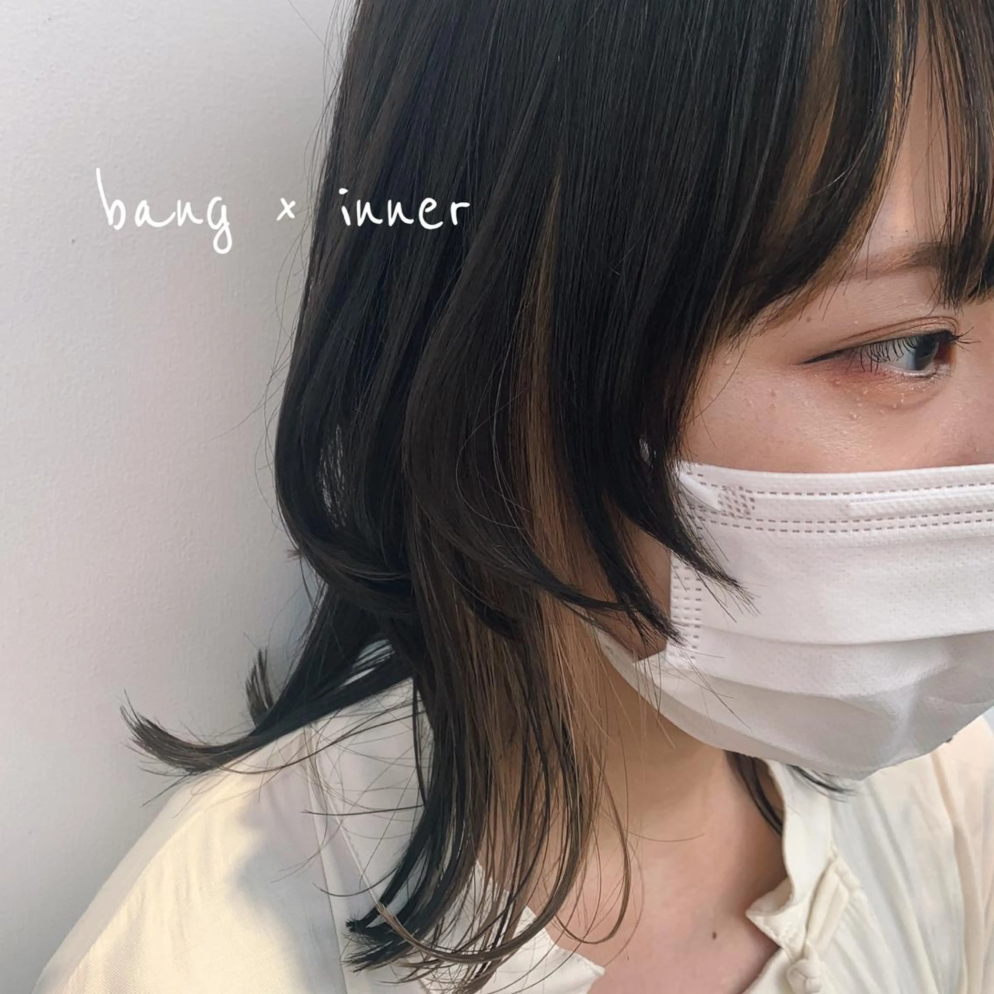 セミロング カラー RINA🧤 デザインとボブのヘアスタイル