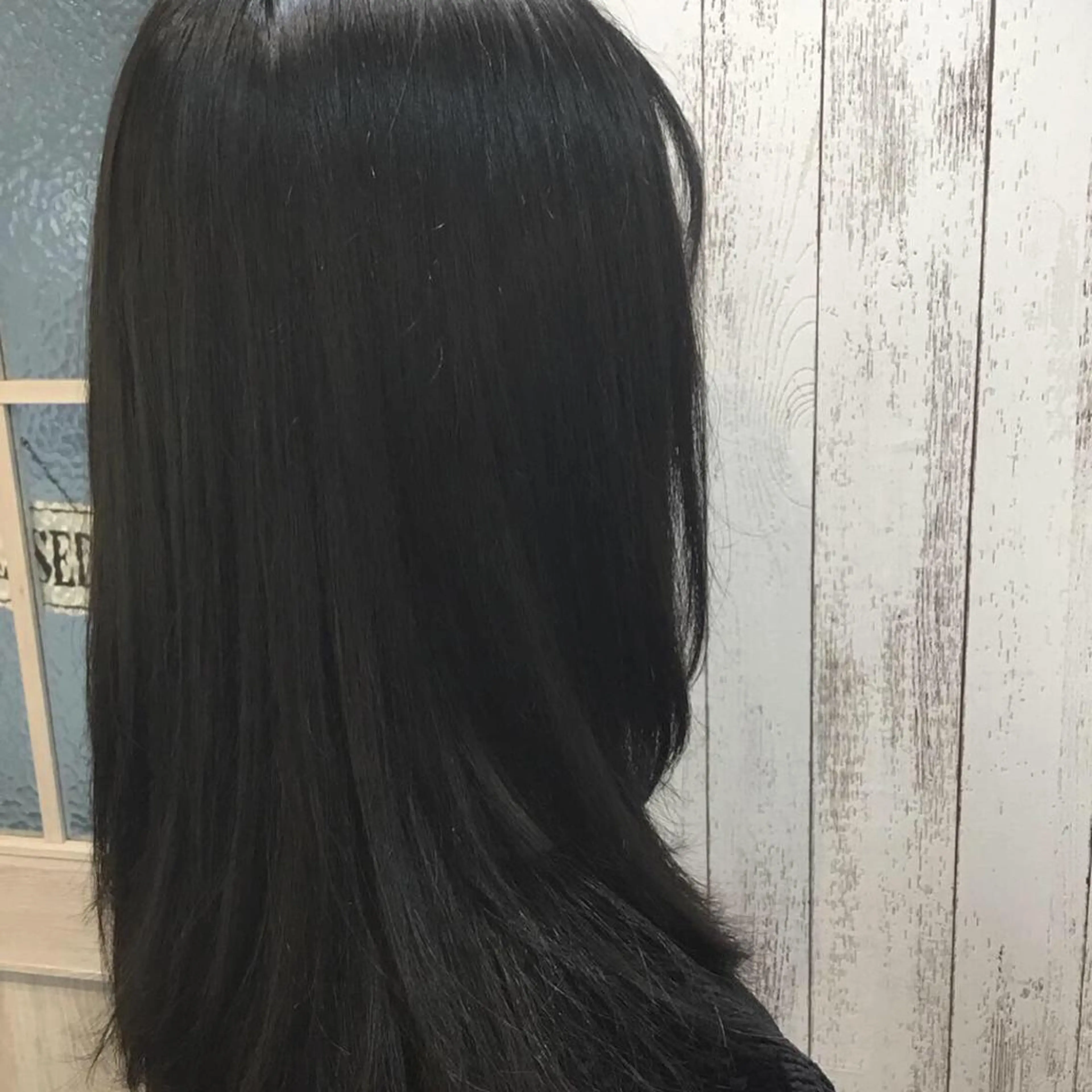 セミロング カラー 金崎 新吾のヘアスタイル