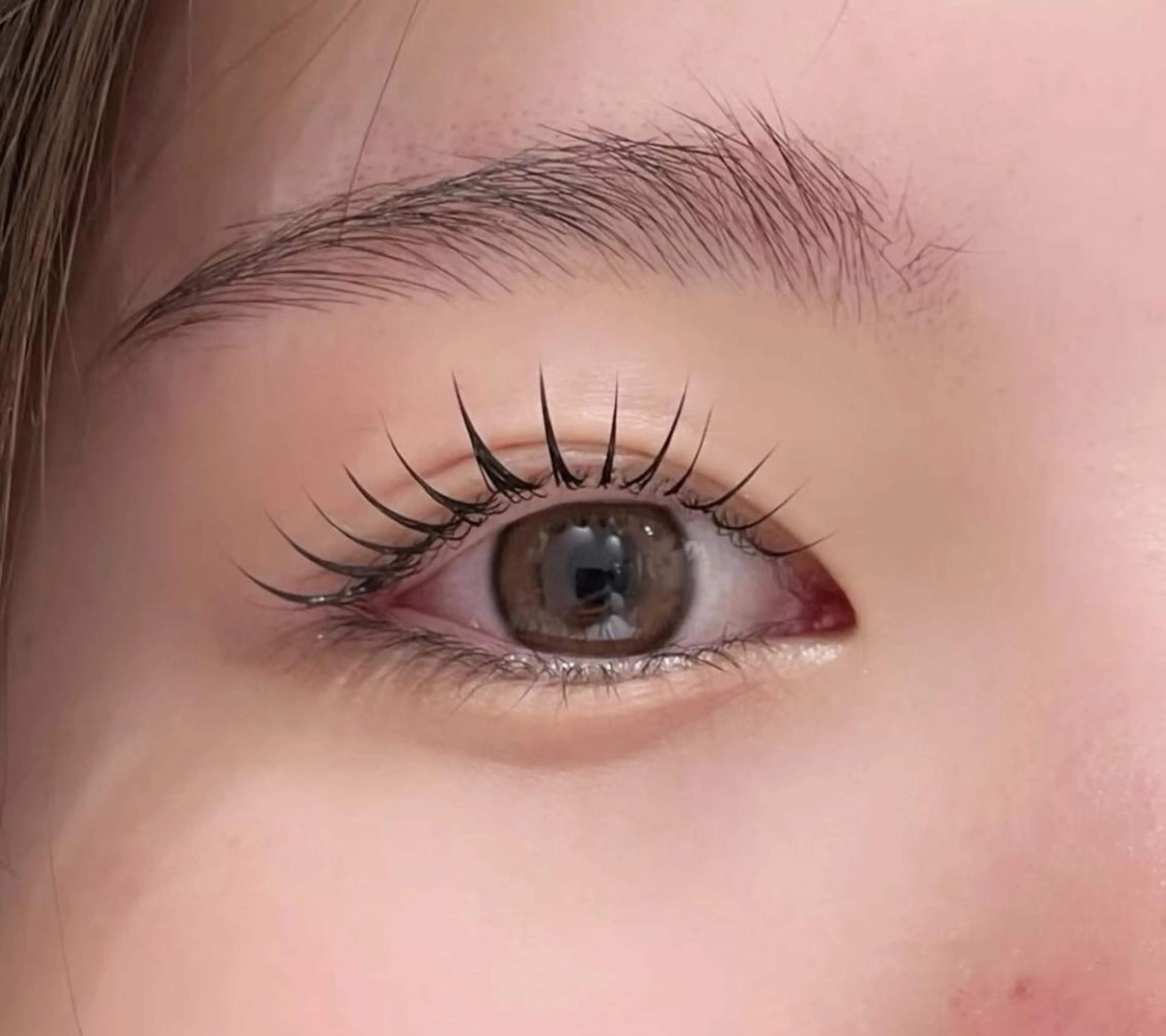 マツエク・マツパ 束感まつ毛 一重×まつ毛パーマ MIZUNO MIKAのマツエク・マツパデザイン