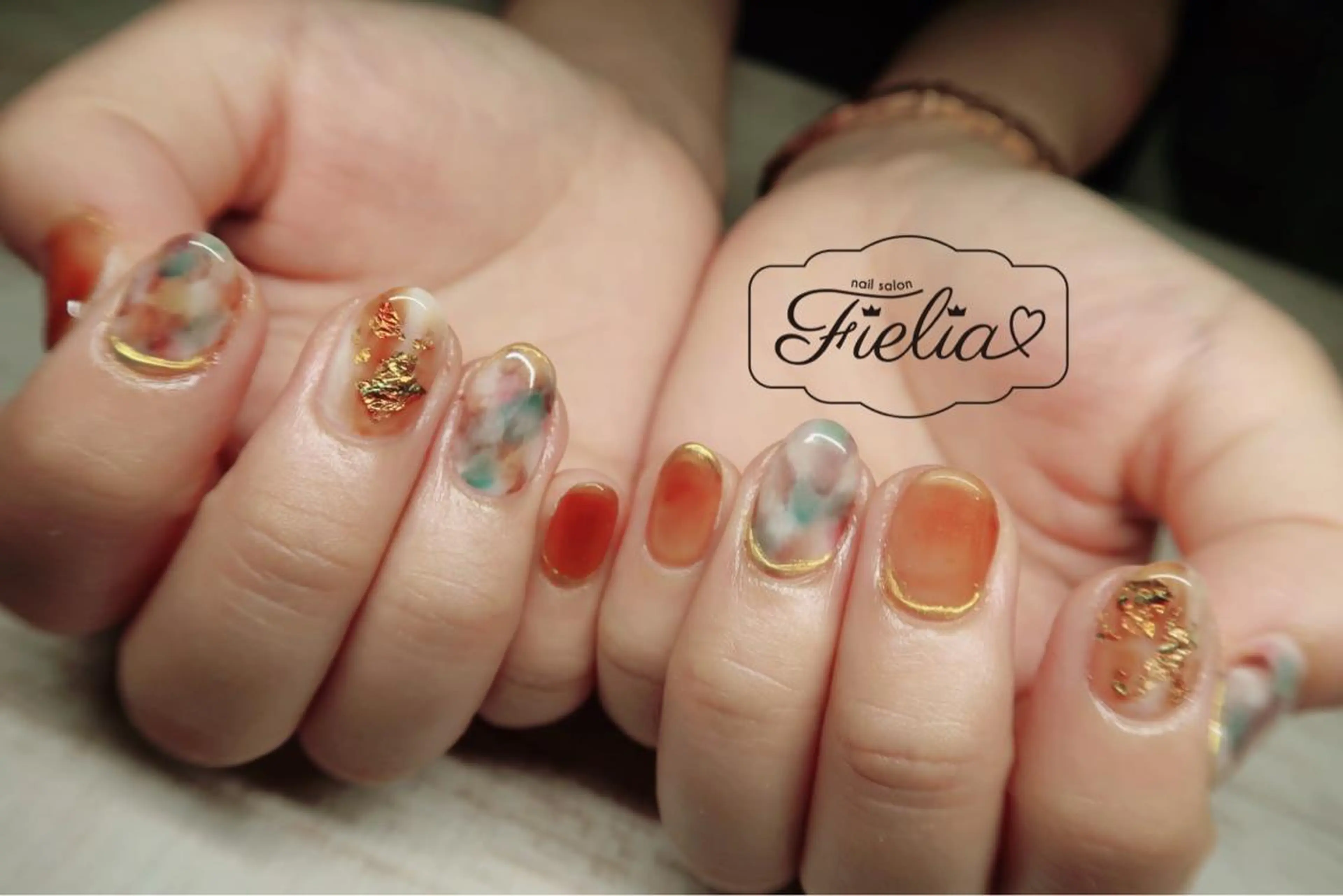 ネイル ハンドネイル Fielia momoのネイルデザイン