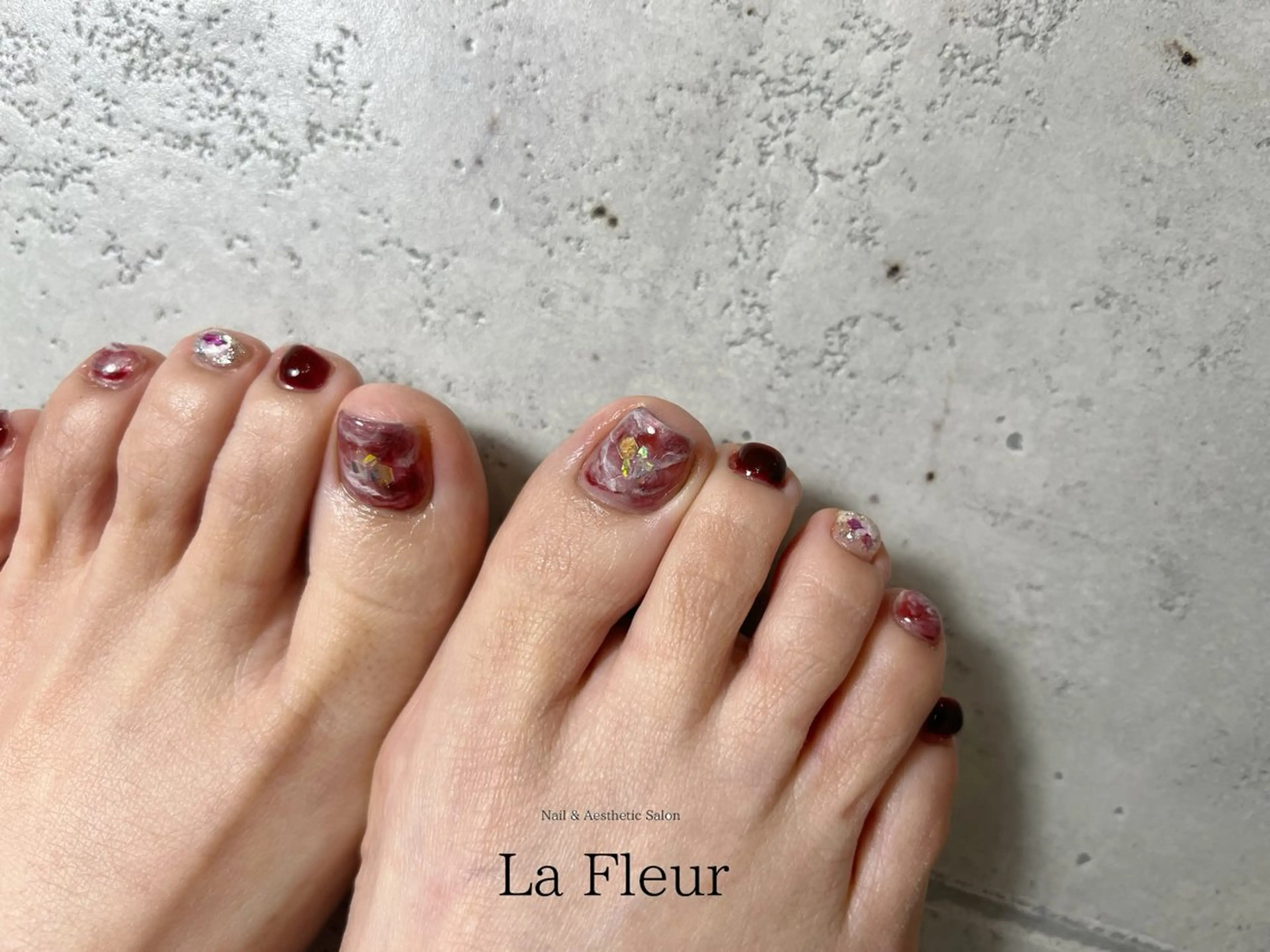 ネイル フットネイル H. Sayuriのネイルデザイン