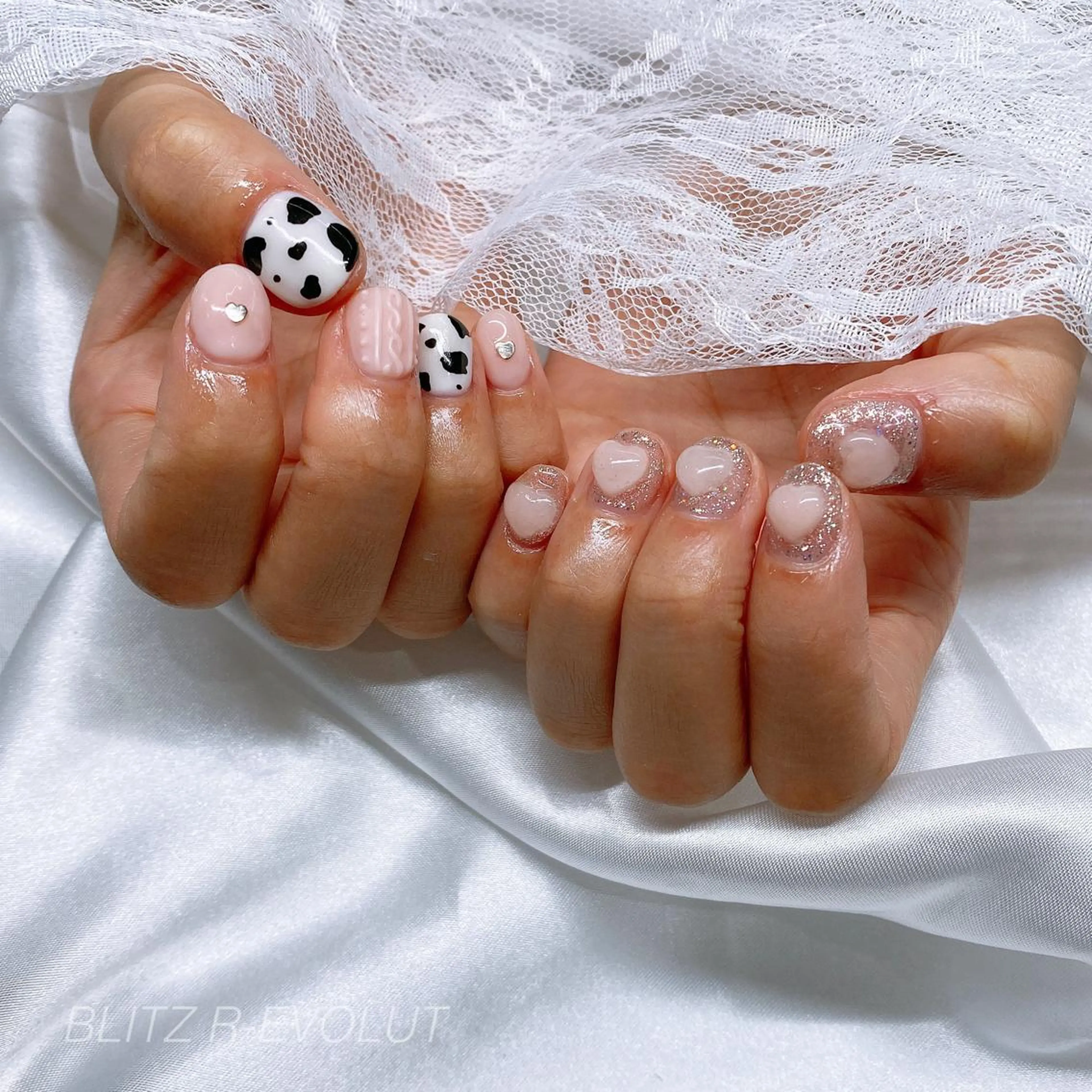 ネイル ☁️BLITZ 🎀笠原雪音🎀のネイルデザイン