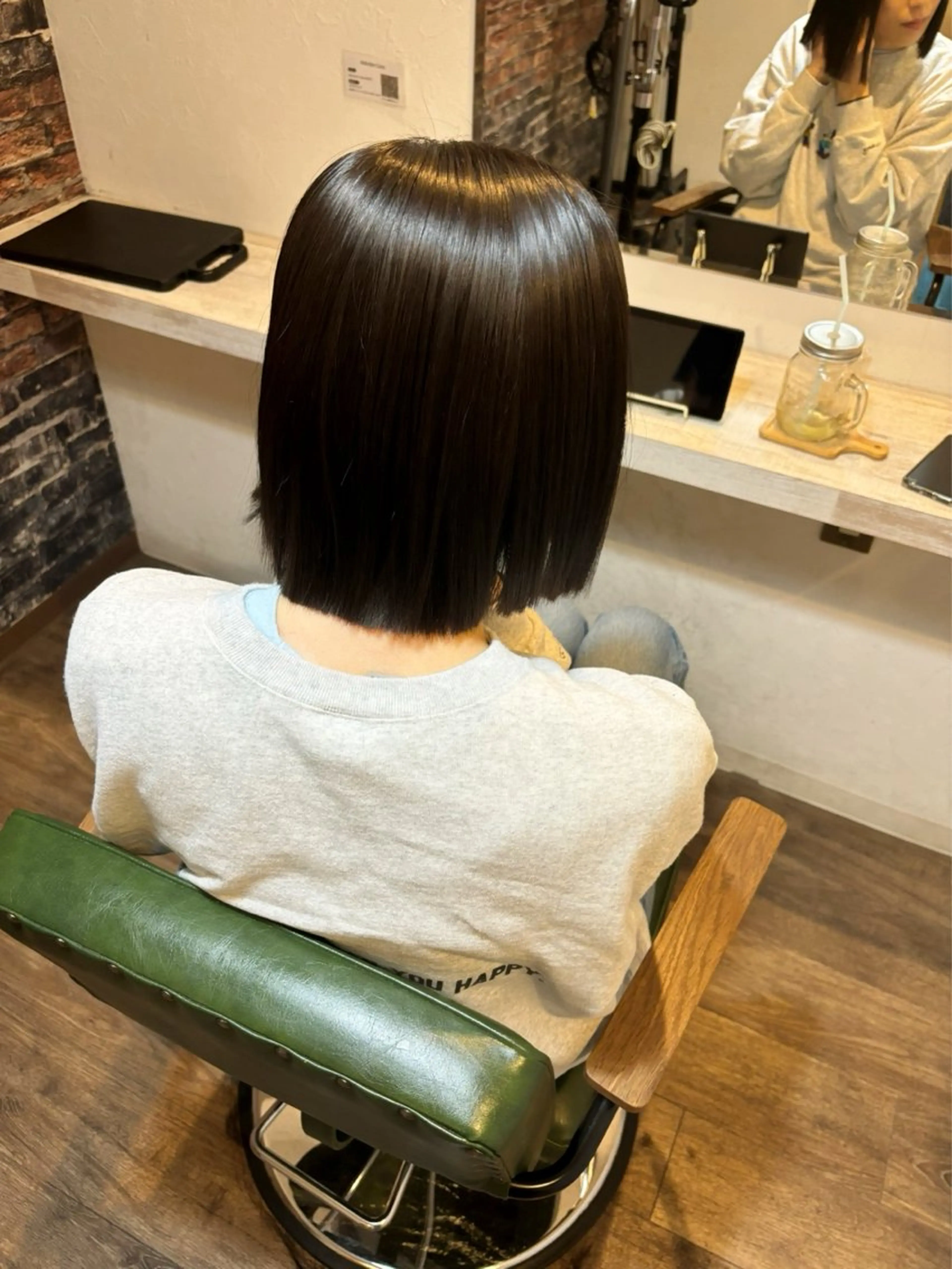 ショート 縮毛矯正 縮毛矯正 botan🪷☆*。 レ ナのヘアスタイル