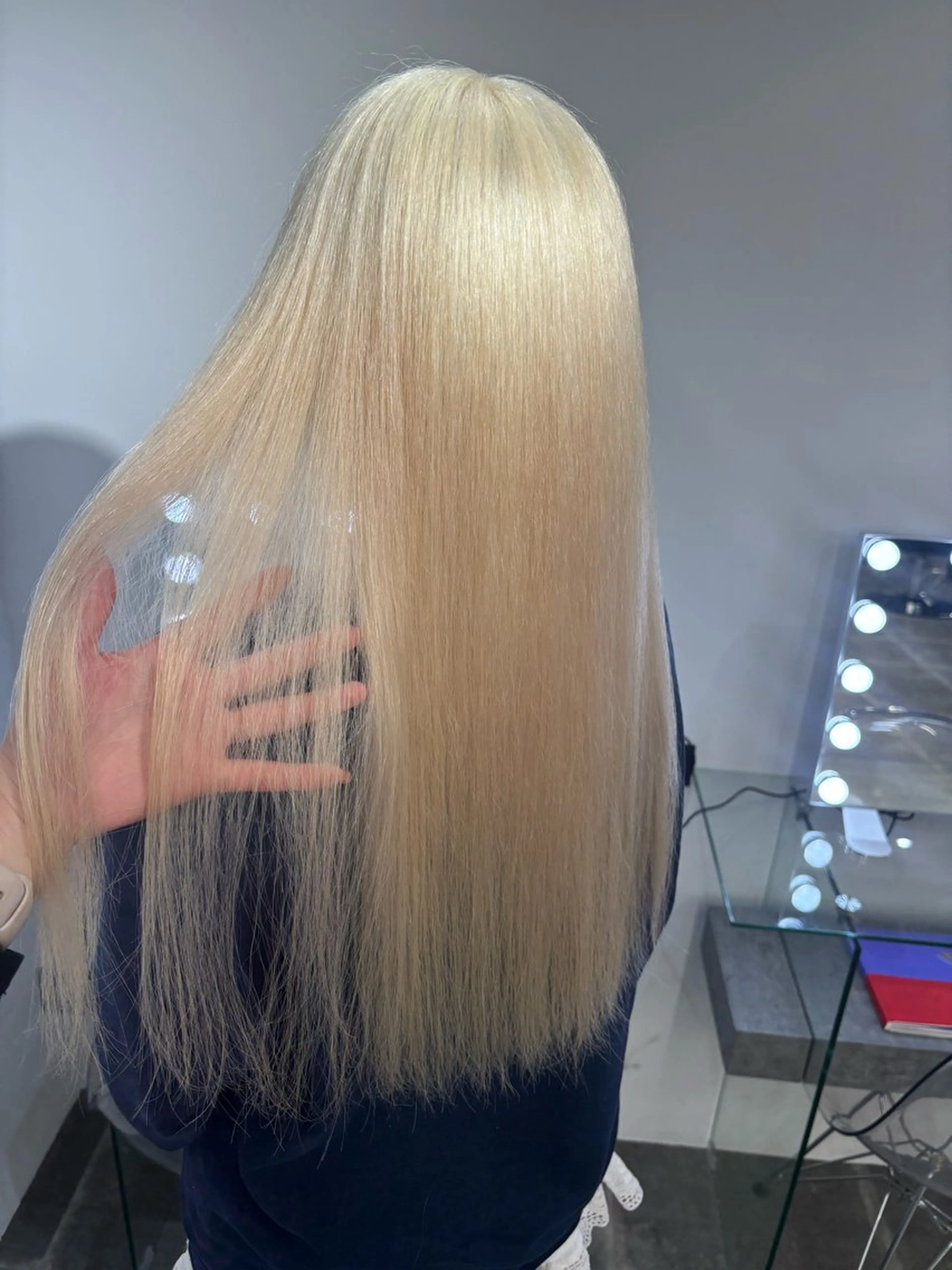 ロング 名古屋栄/PELE/ ブリーチ/asahiのヘアスタイル