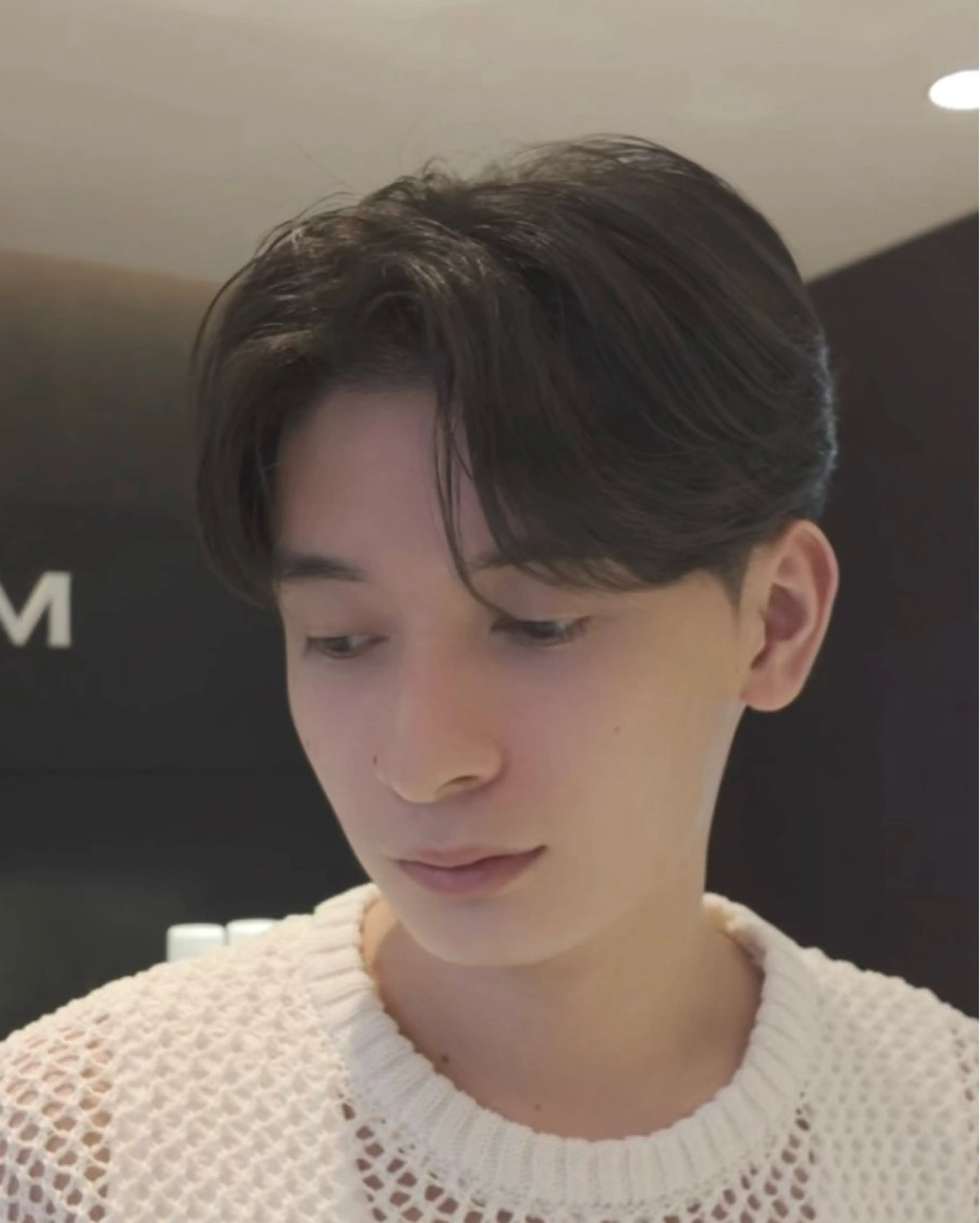 ショート パーマ メンズ YUKI🇰🇷 カルマ／ダウンパーマのヘアスタイル