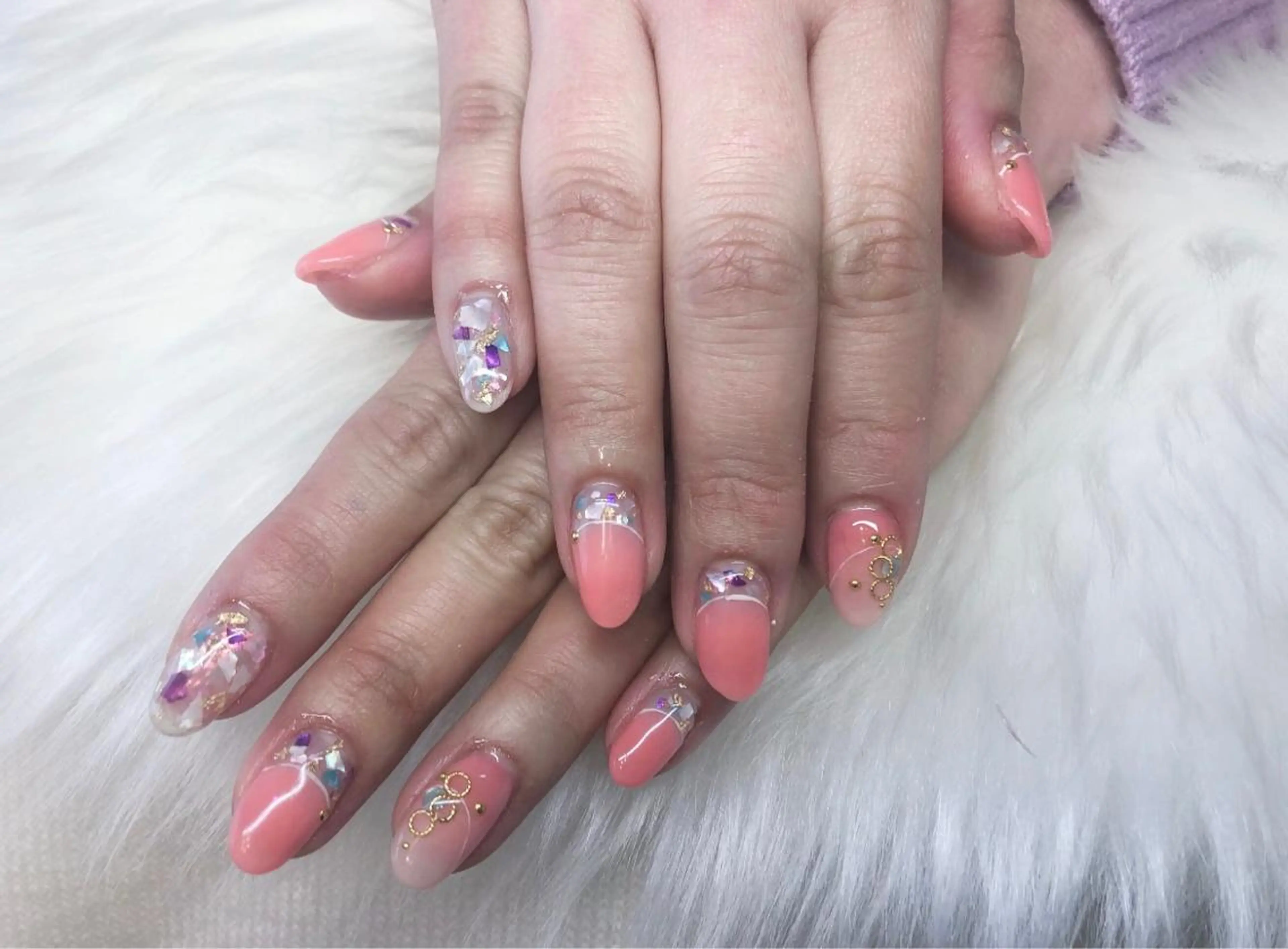 ネイル ハンドネイル BLANCEnail所属・BLANCnail yuuのネイルデザイン