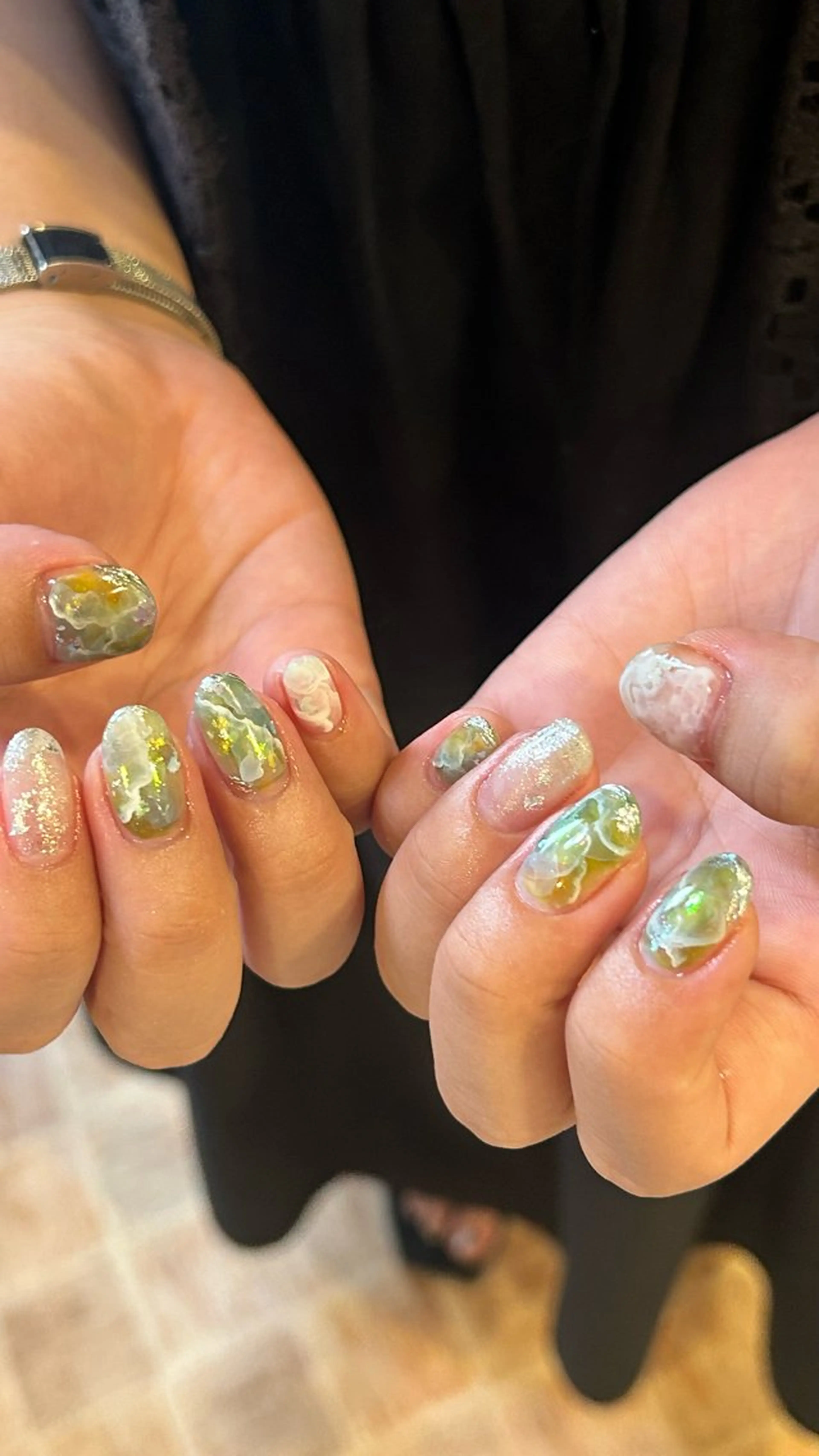 ネイル ニュアンスネイル ハンドネイル sun.lino所属・小野寺 千尋のネイルデザイン