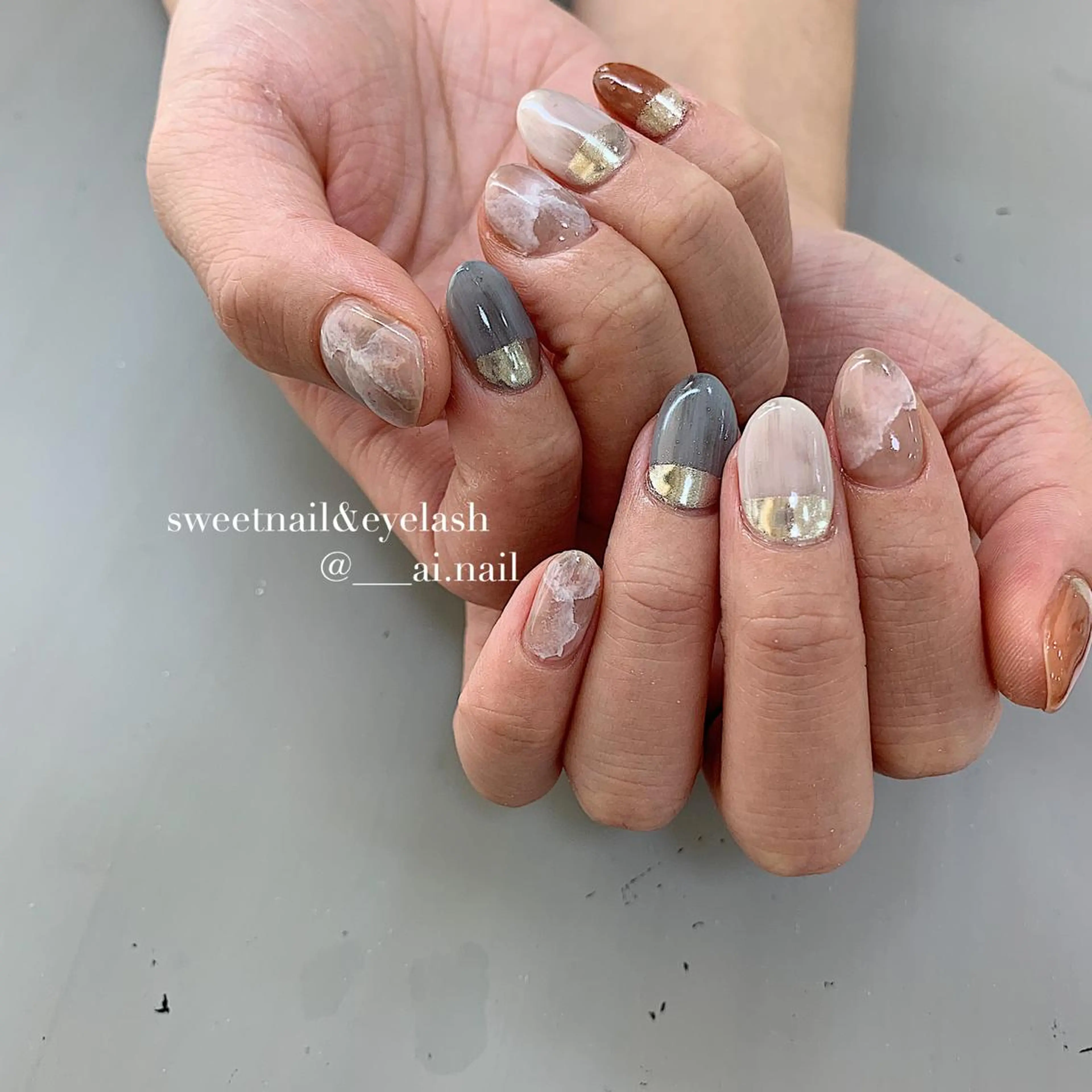 ネイル 🍃伏見 / soL nail / aiのネイルデザイン