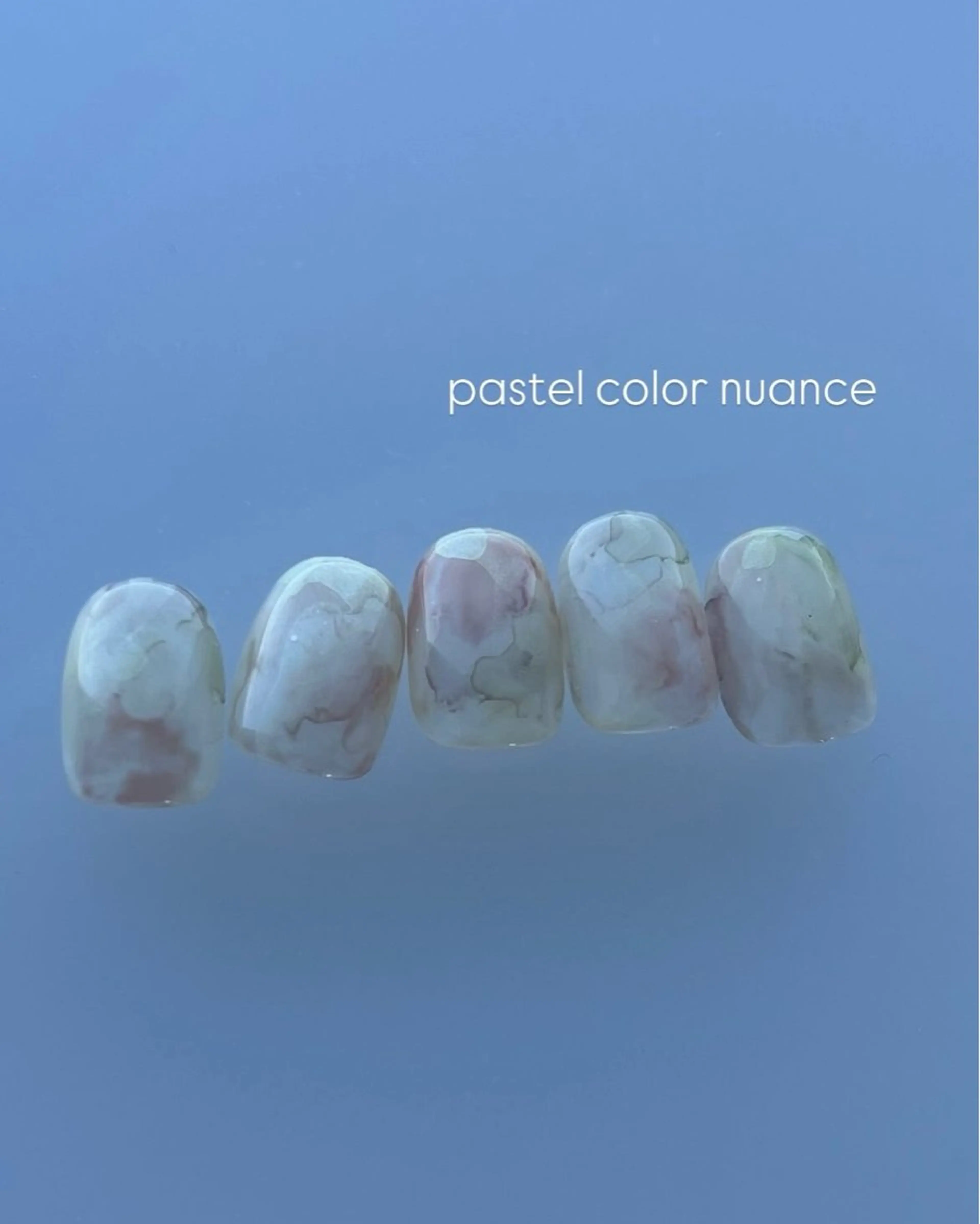 ネイル ニュアンスネイル パステルネイル lavelatokyoネイルスクール所属・. Kanaのネイルデザイン