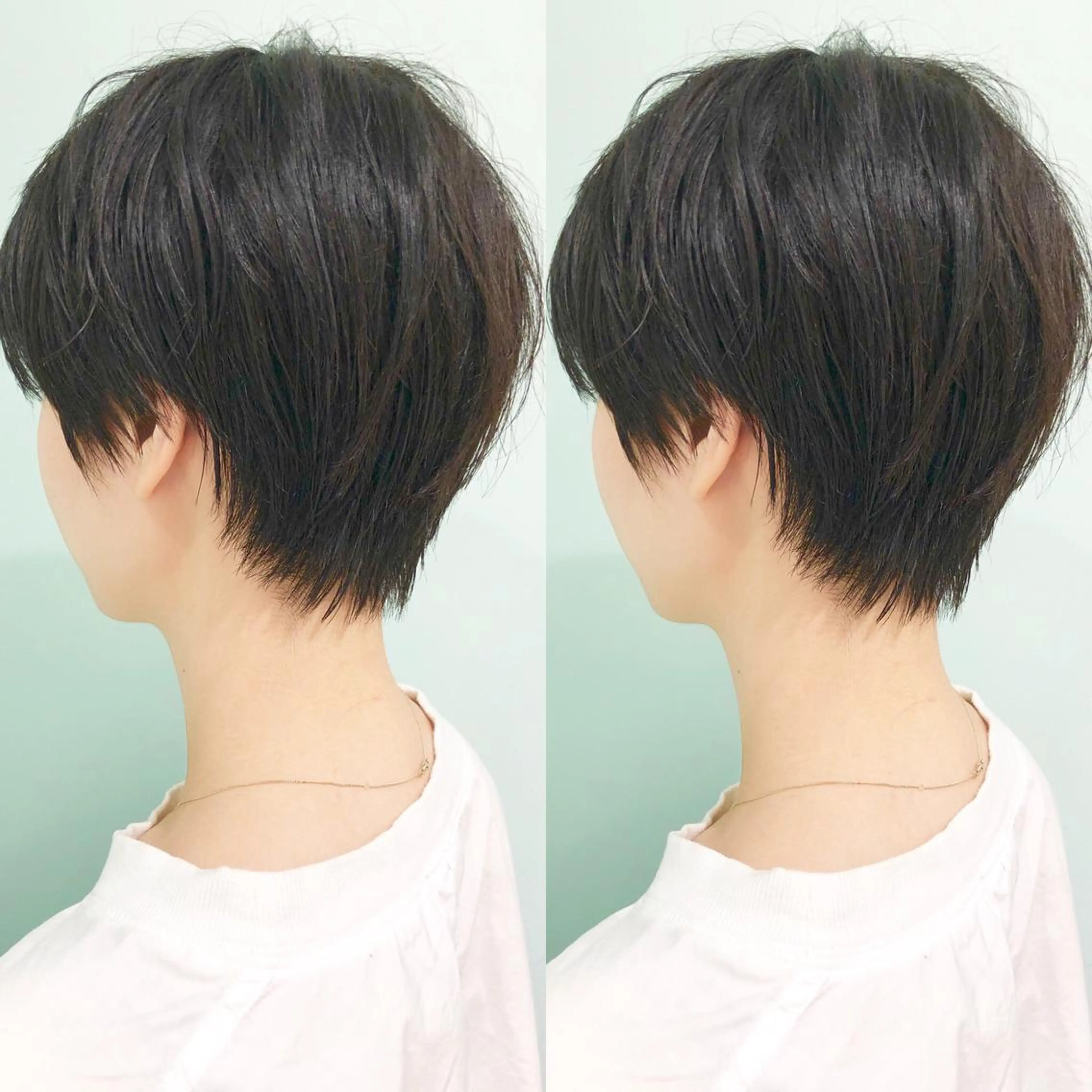 ショート カラー パーマ ショートヘア Memories水天宮前所属・花渕 俊彦のヘアスタイル