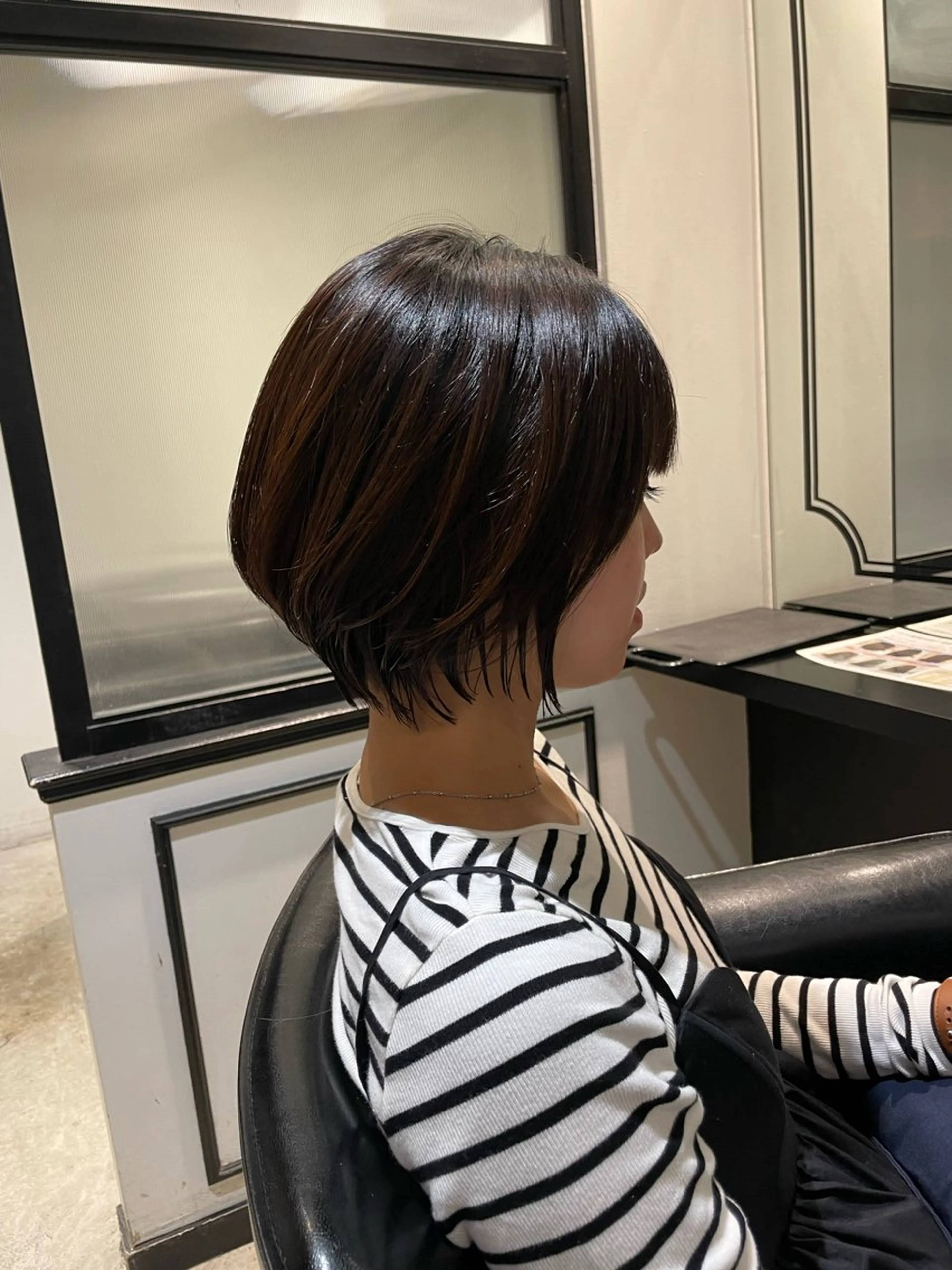 ショート ショートボブ 丸みショート ボブ ショートヘア feliz🤍 RINAのマツエク・マツパデザイン