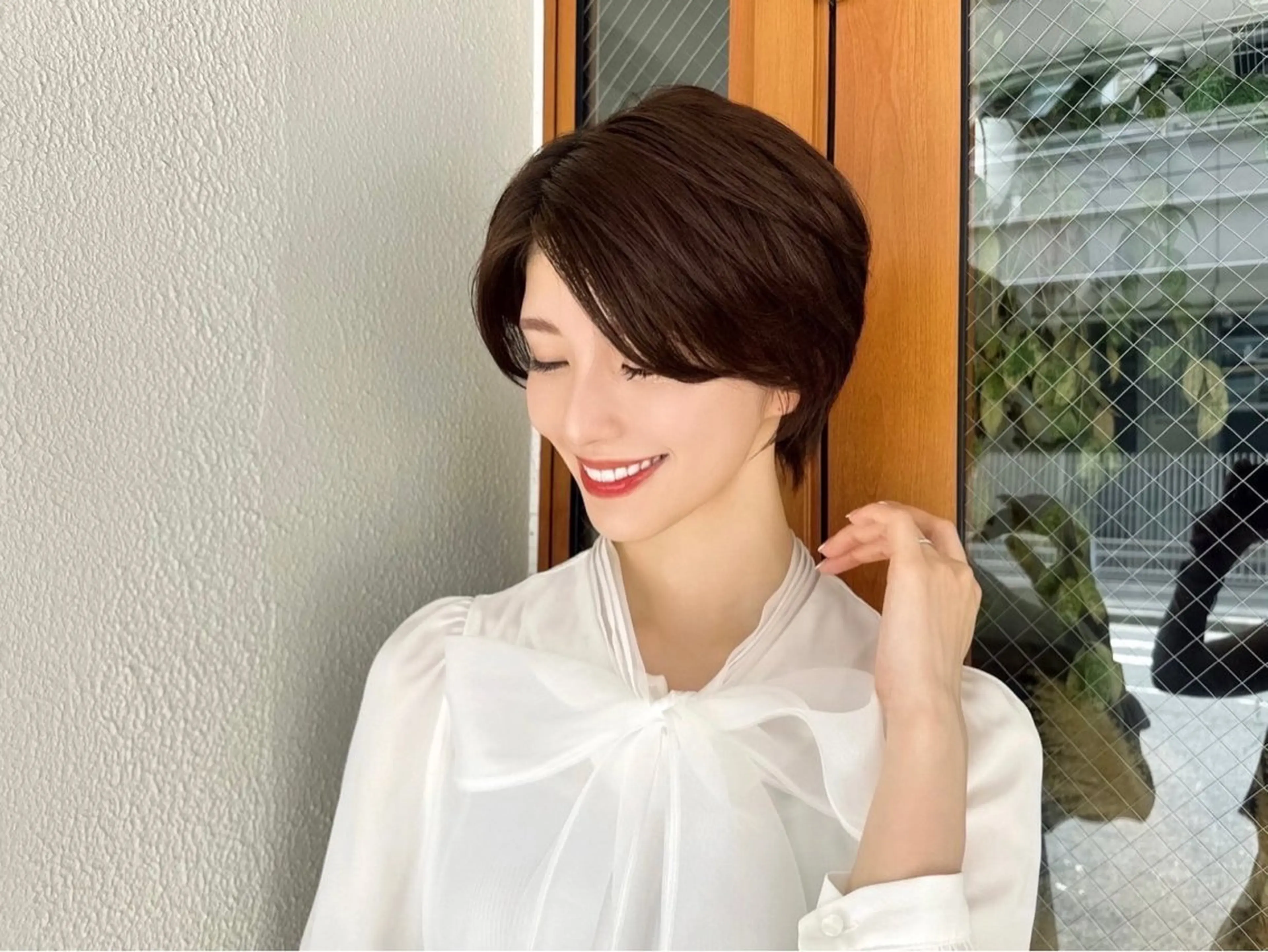 カラー カット ヘアカラー 森本 倭のヘアスタイル