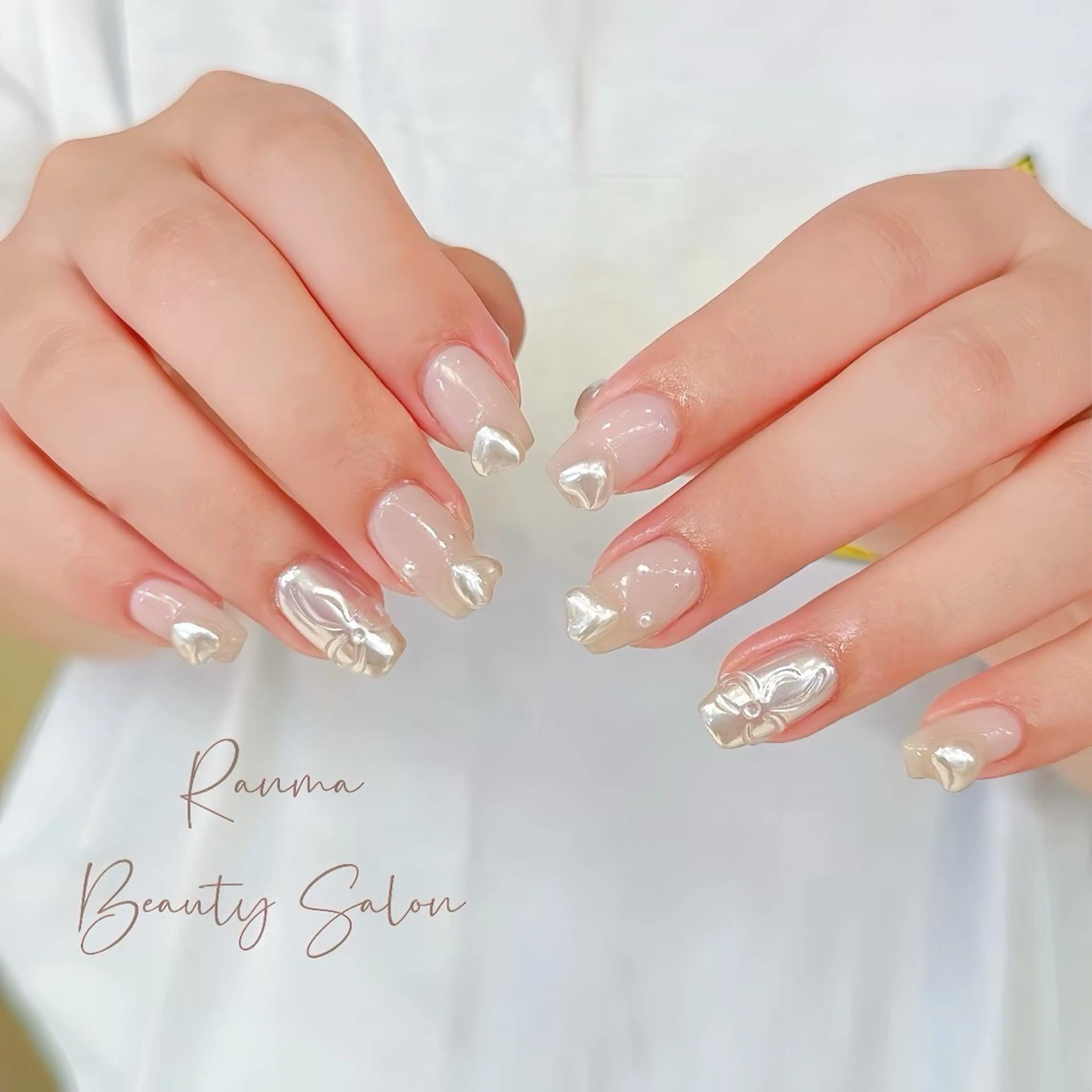 ネイル らんまnail &Pearlセルフホワイトニング所属・Ranma beautyのネイルデザイン