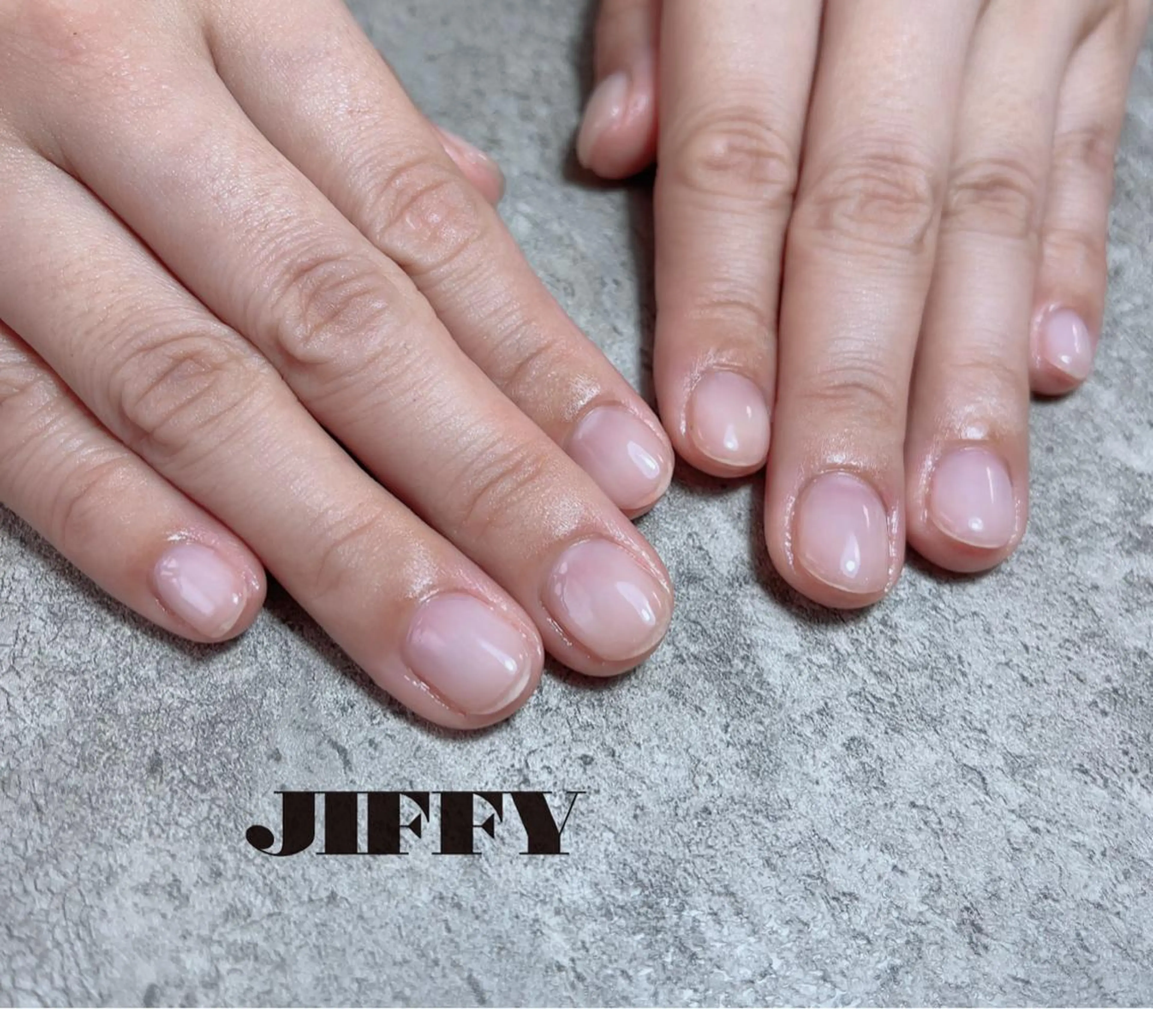 ネイル クリアネイル ジェルネイル ハンドネイル JIFFY所属・JIFFY nailstudioのネイルデザイン