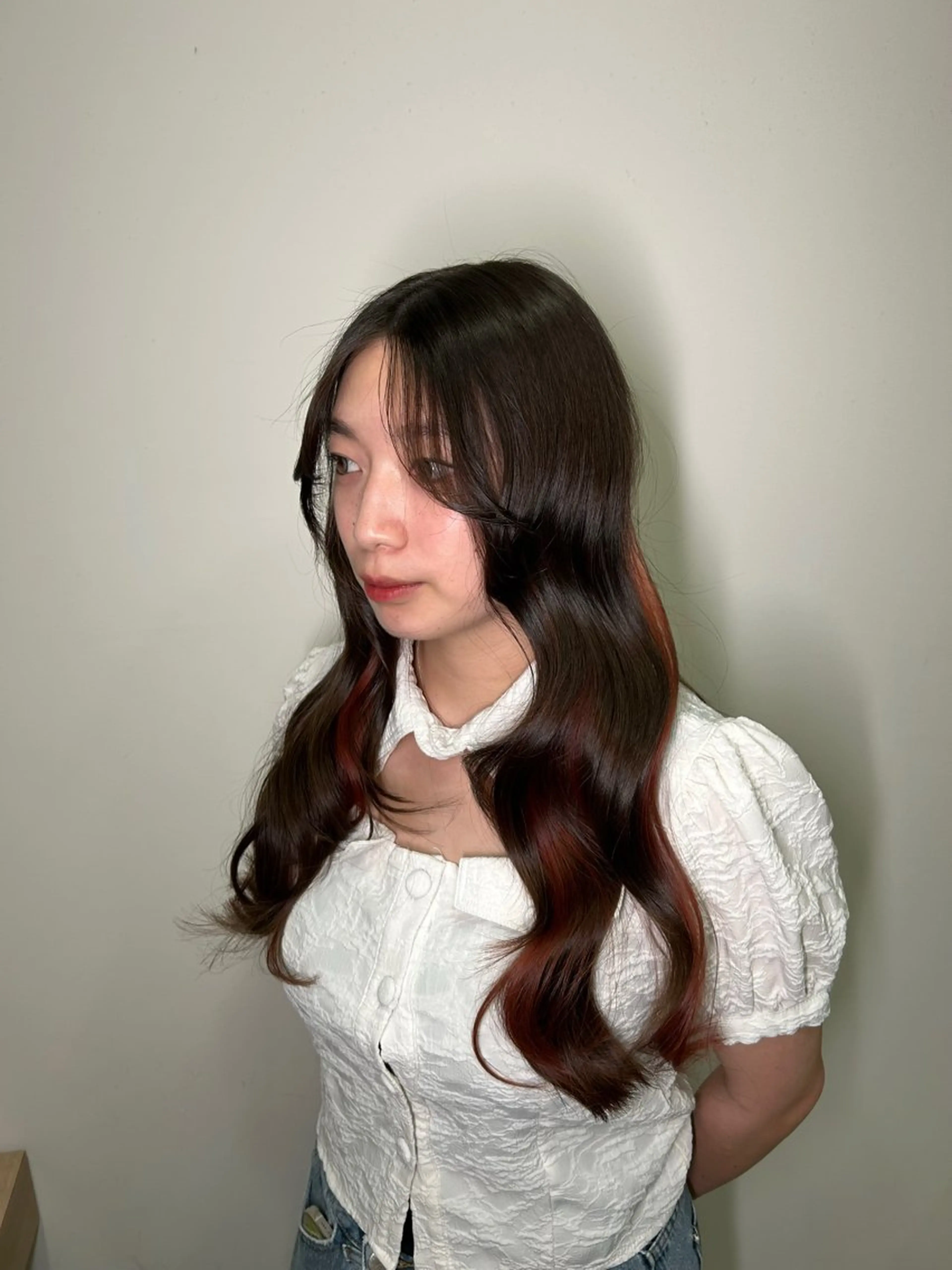 ロング チナツ/透明感カラー /酸性縮毛のヘアスタイル