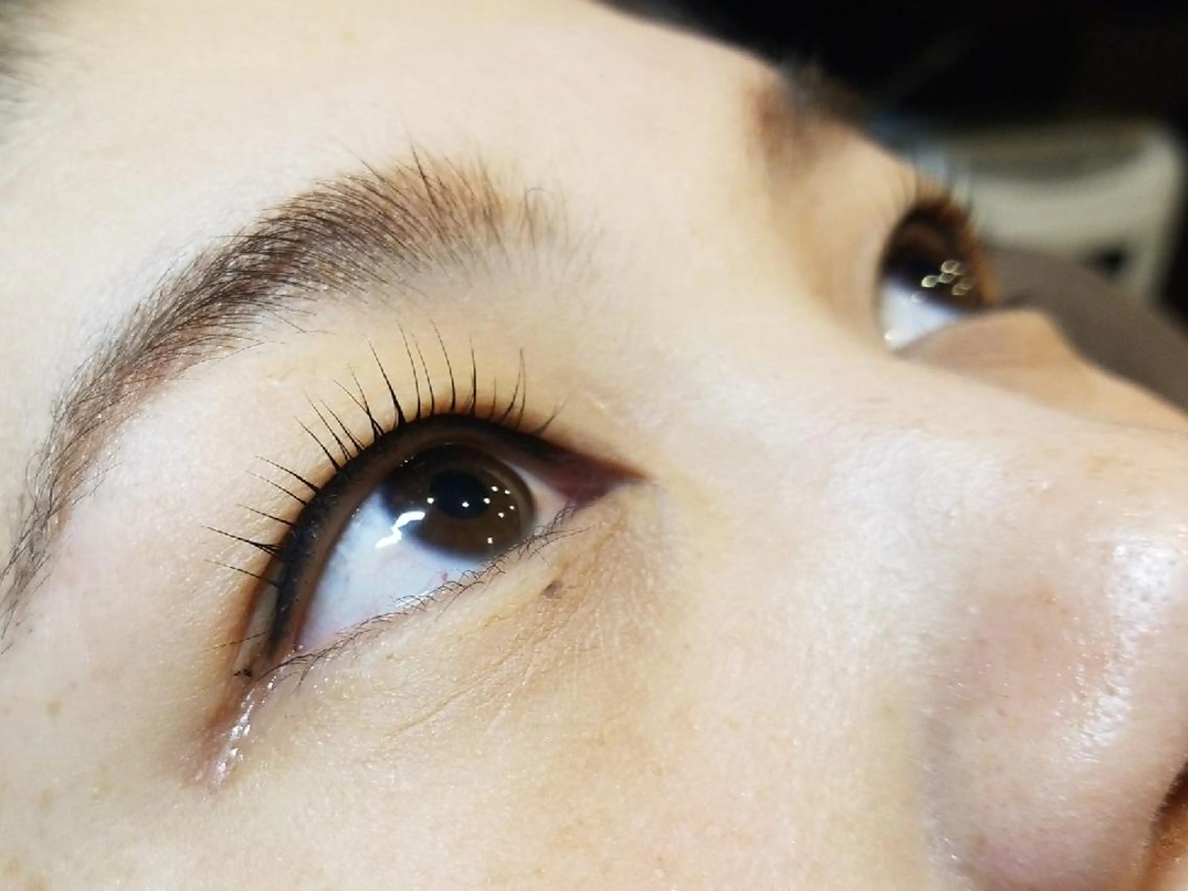 マツエク・マツパ パリジェンヌラッシュリフト 一重×まつ毛パーマ M SAORIのマツエク・マツパデザイン