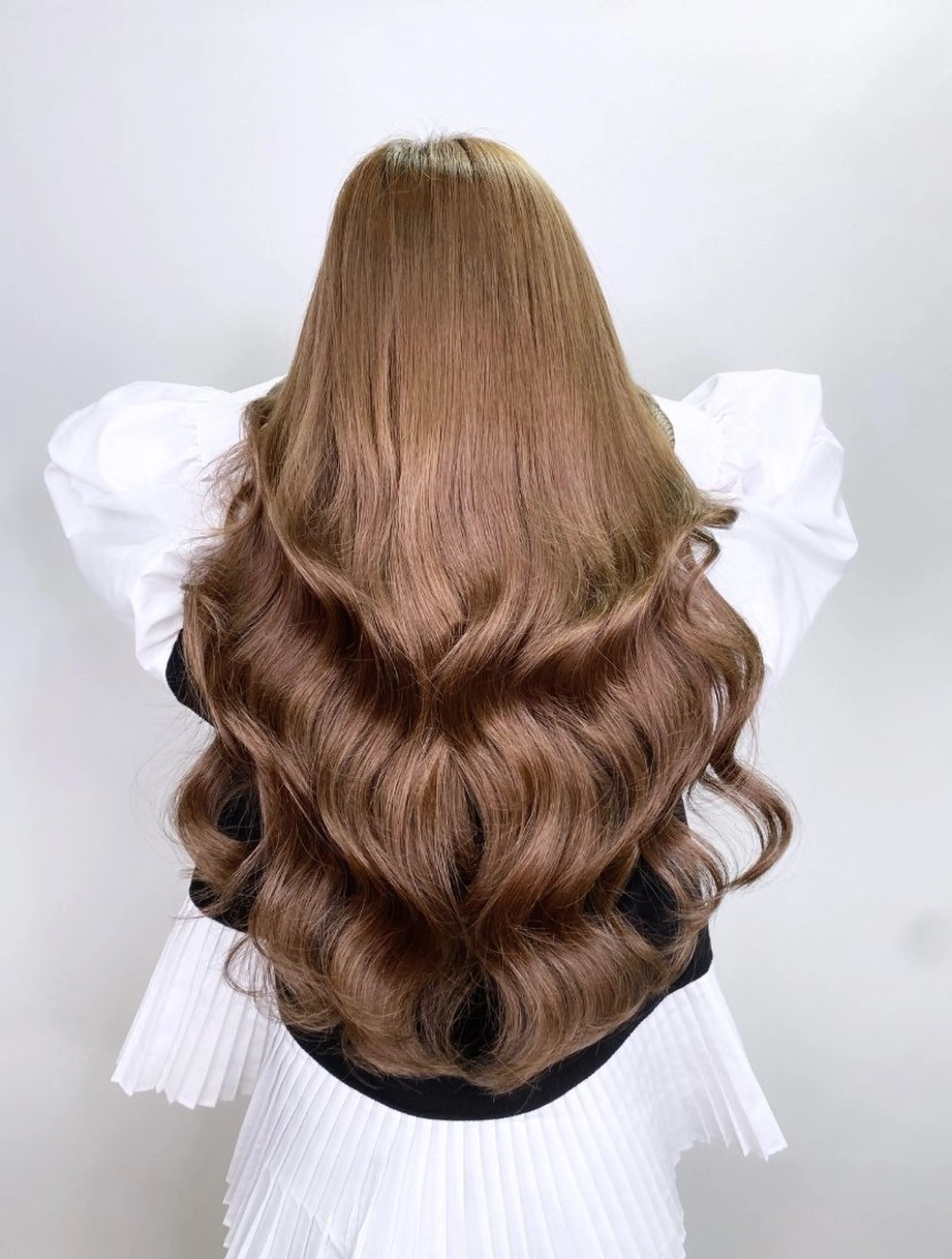 セミロング シールエクステ エクステ 💎馴染むエクステ ×カラーTOMO💎のヘアスタイル