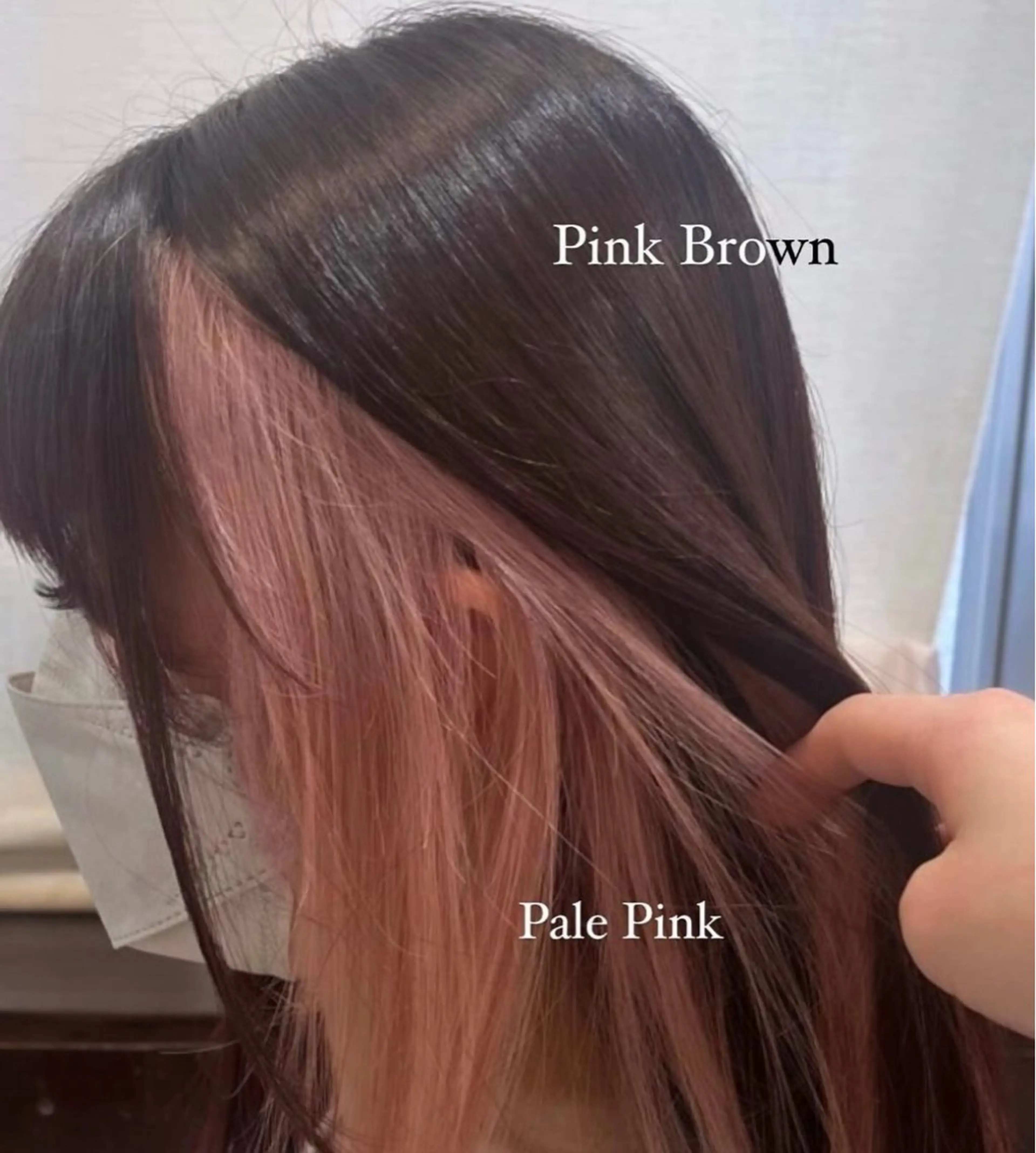 ロング カット ヘアカラー トリートメント 西 沙菜/トレンド カラー/透明感カラーのヘアスタイル