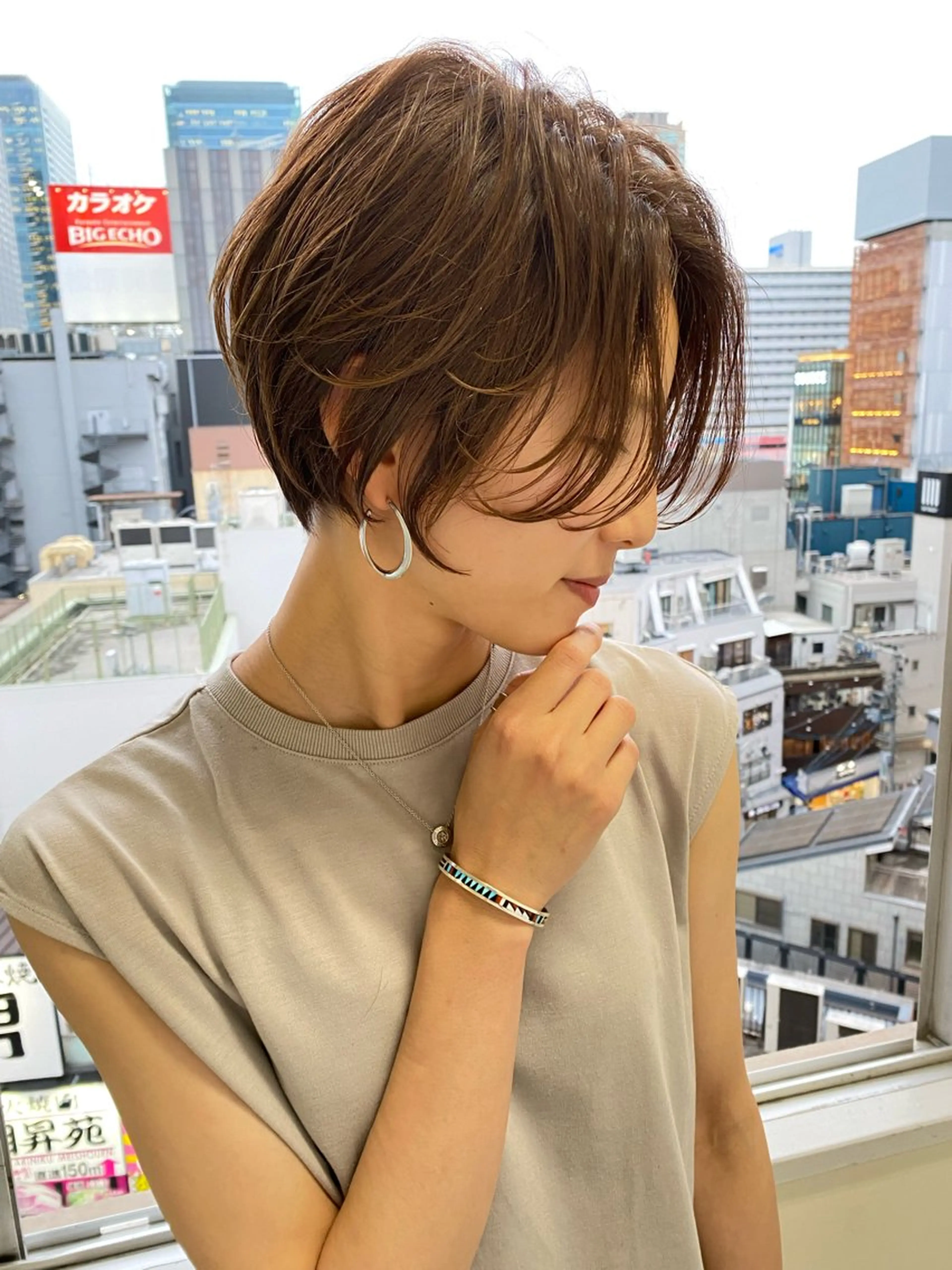 ショート ✂︎透明感カラー特化 /日和優真✂︎のヘアスタイル