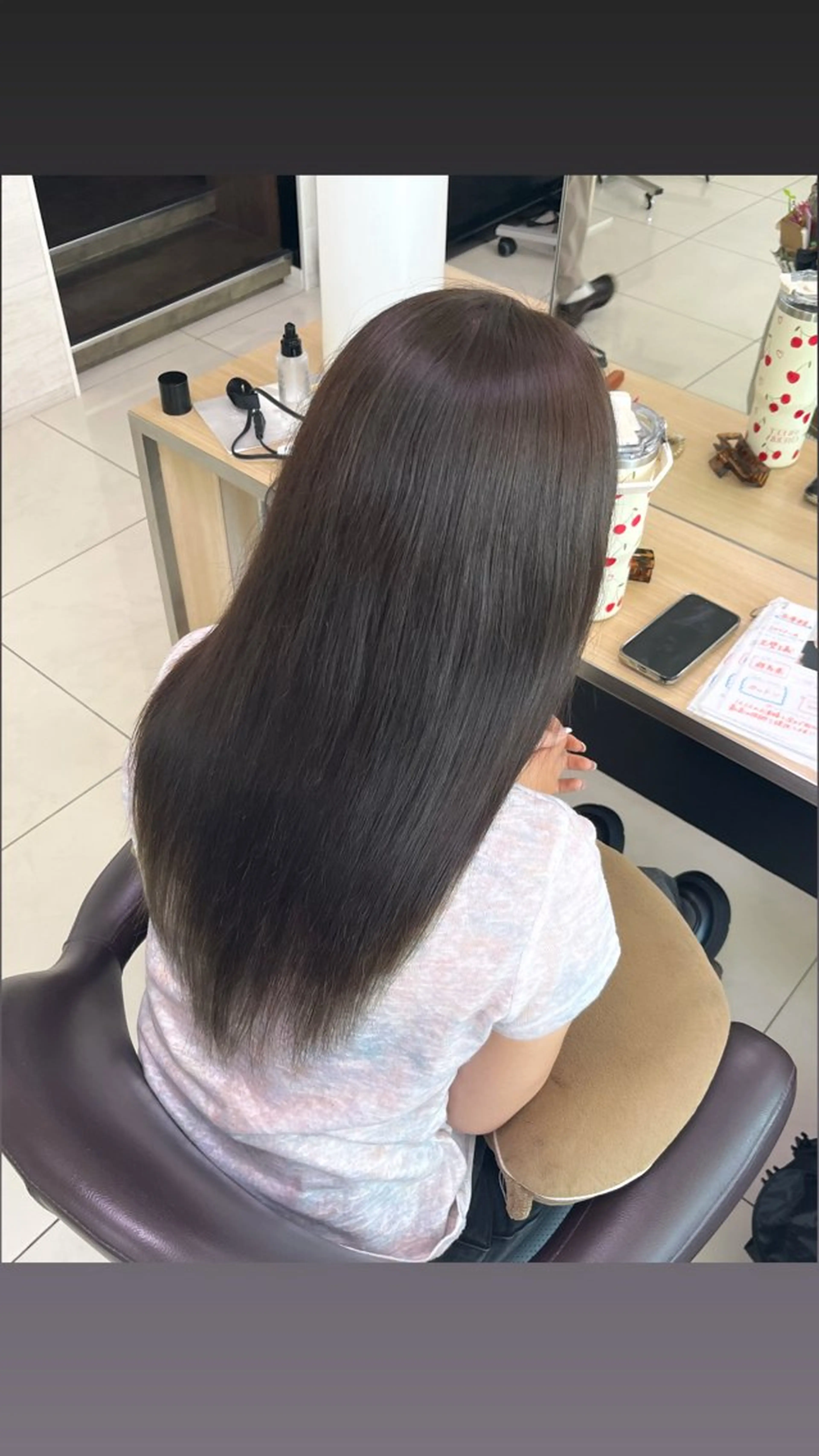 ロング カラー 🎀FACE。暖色 カラー/カスミ🤍のヘアスタイル