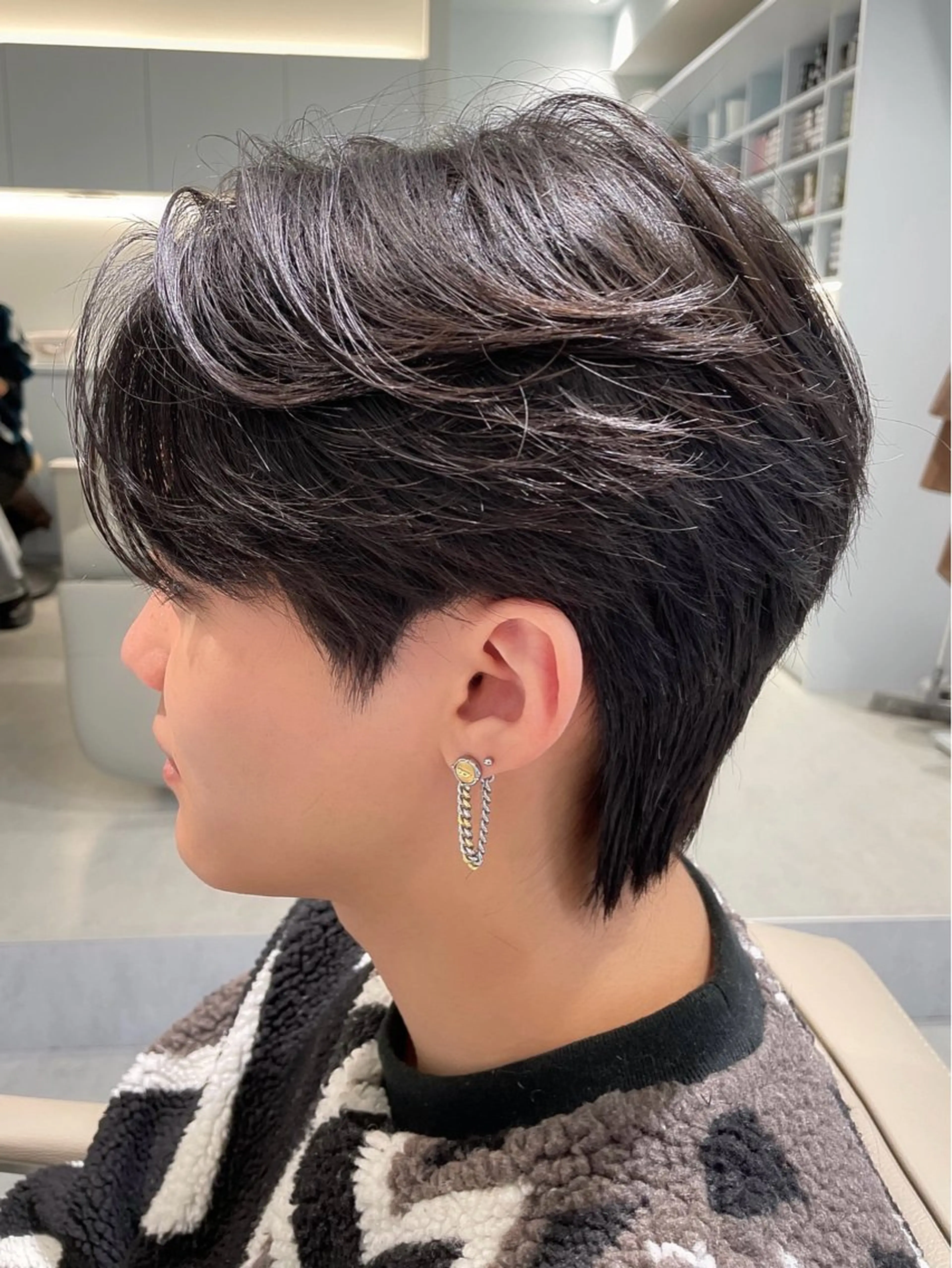 パーマ 村上 奈乃果のヘアスタイル