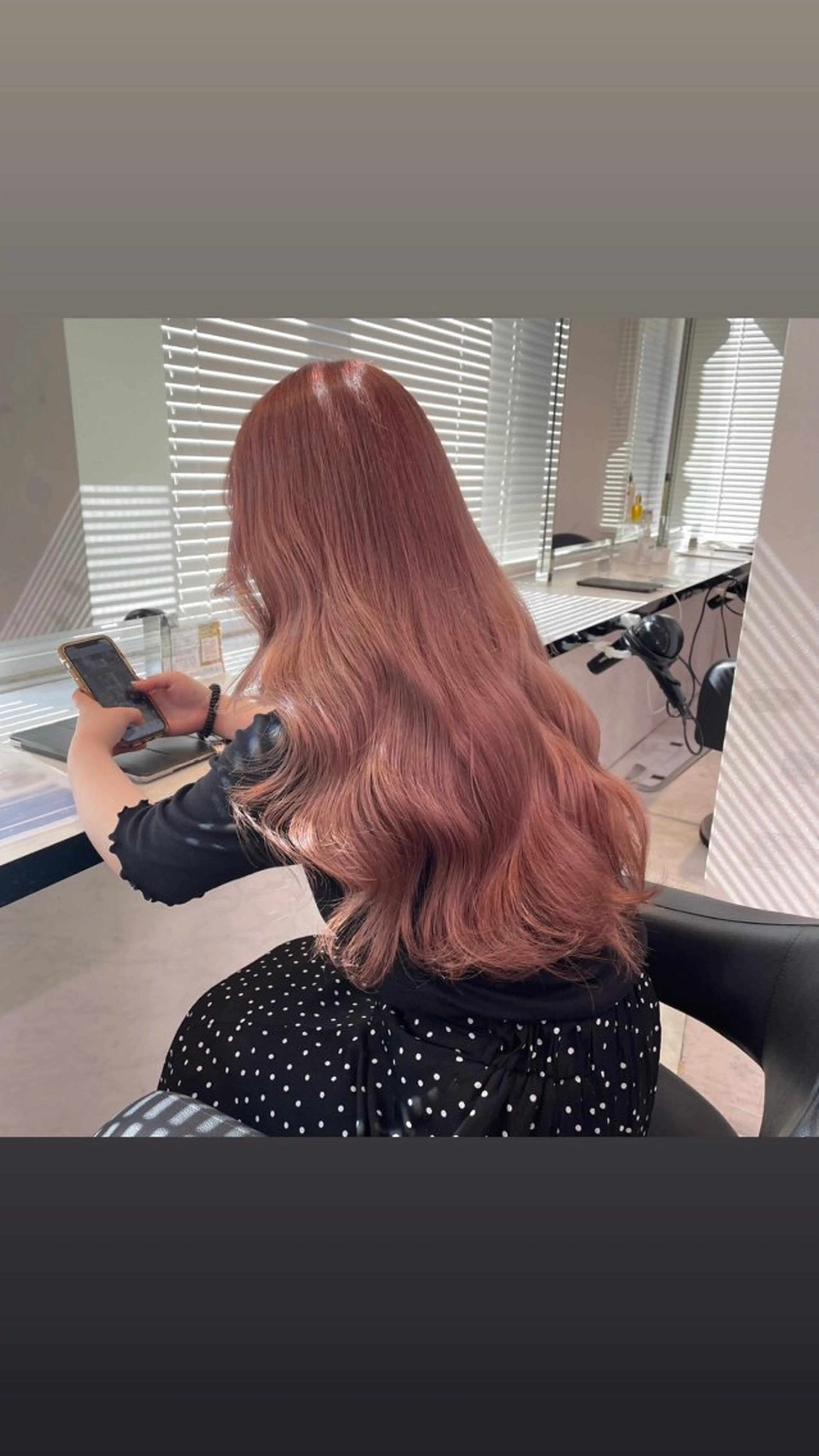 ロング カラー ヘアカラー ♥️韓国/ガーリー 暖色misa♥️のヘアスタイル