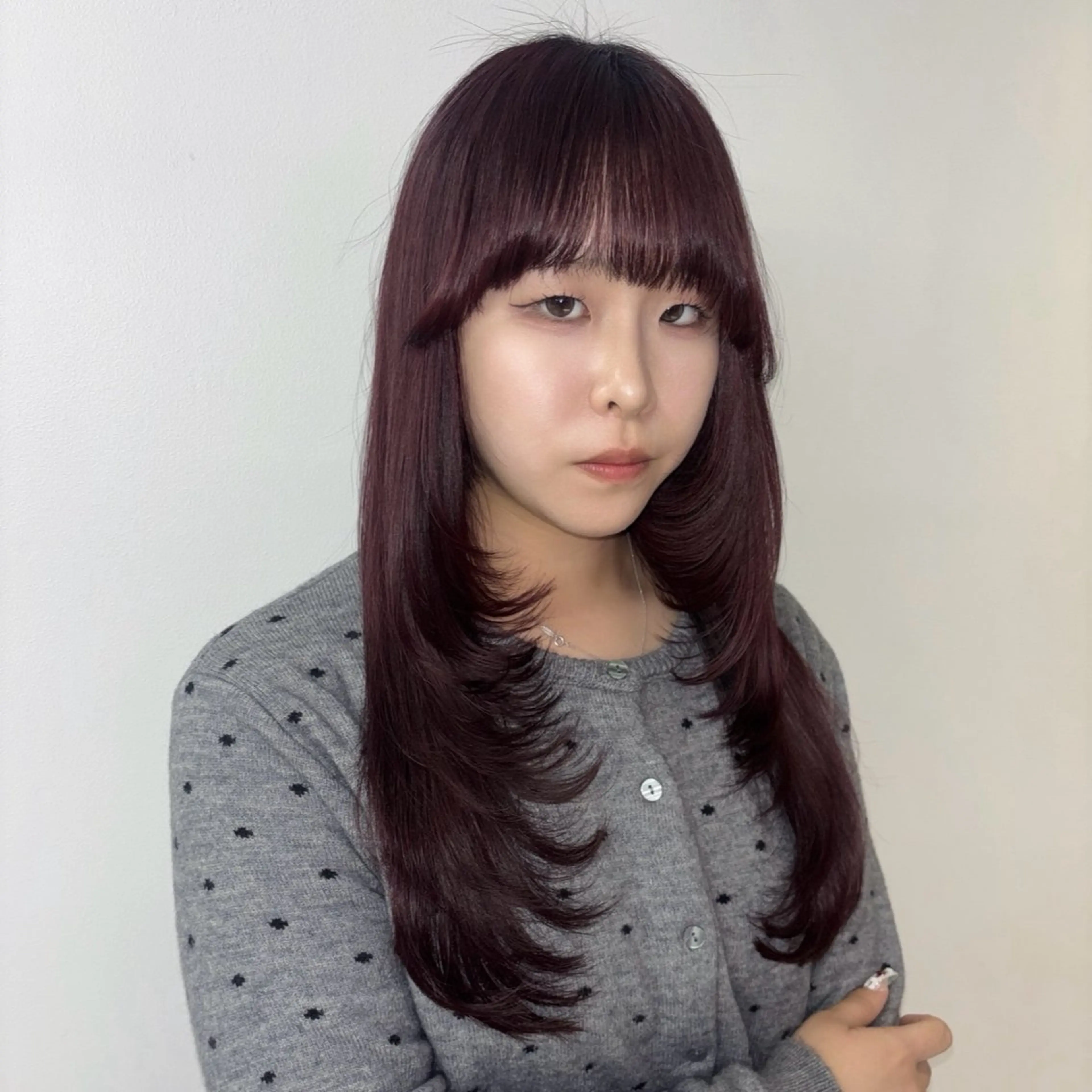 ロング カラー ヘアカラー Ren. 🦋デザインカラーのヘアスタイル