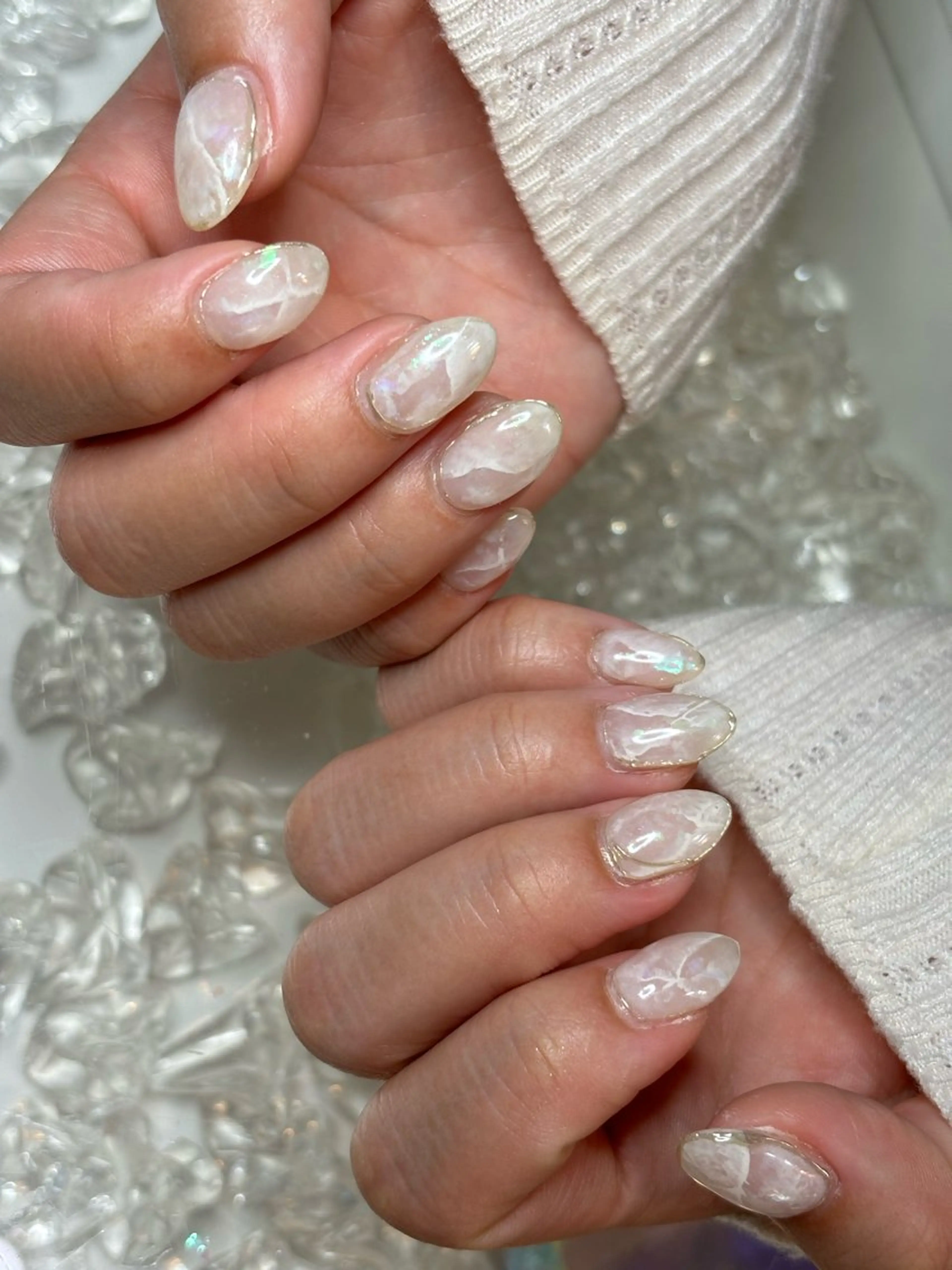 ネイル ハンドネイル ネイルサロンハピーナ自宅サロン所属・金沢 未緒のネイルデザイン