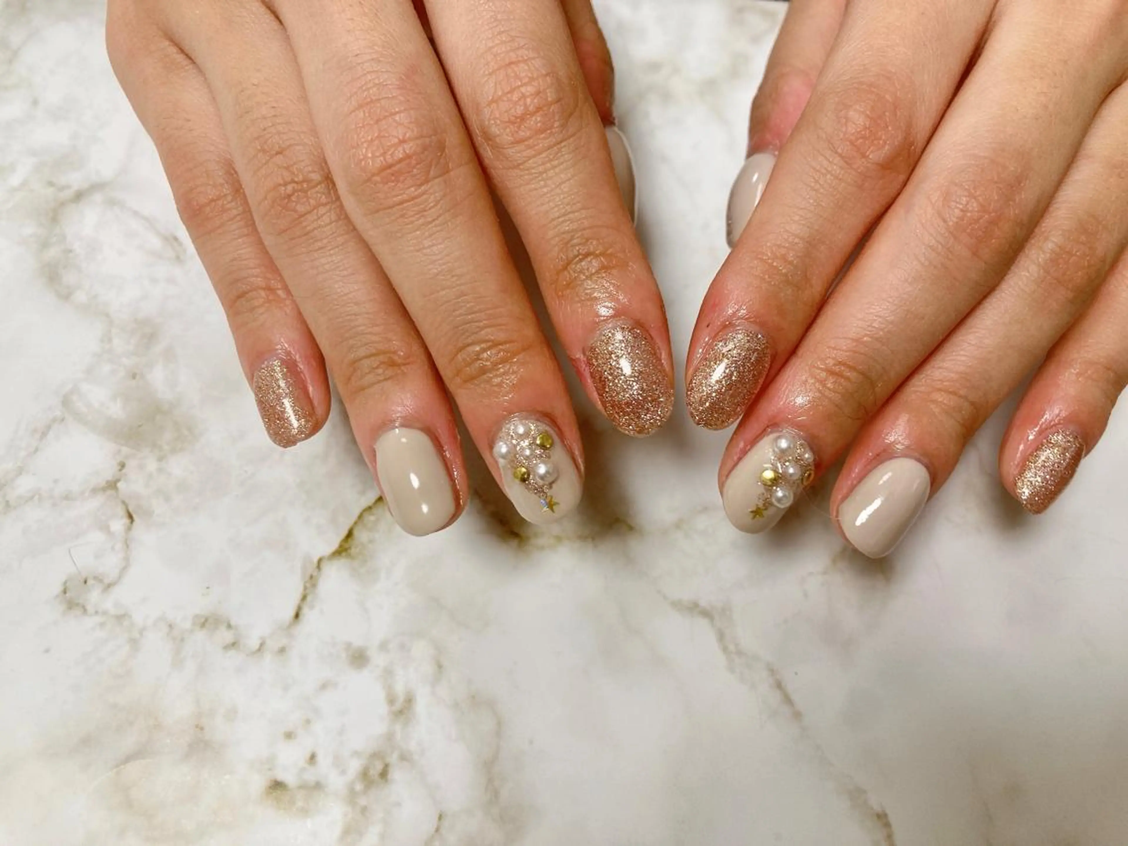 ネイル ハンドネイル Mogu nail 二子玉川のネイルデザイン