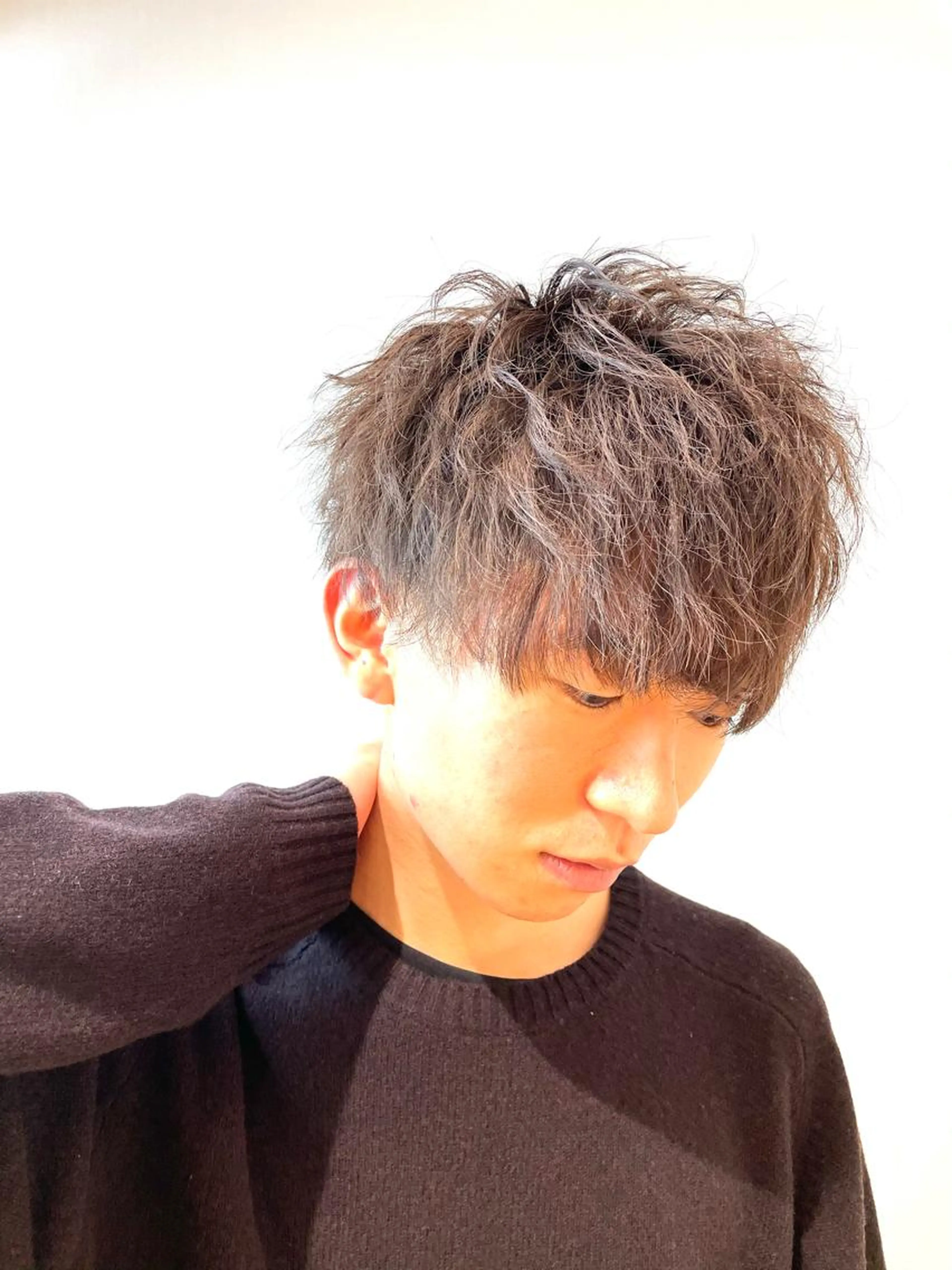 【メンズ限定】❗️  🌈全部やっちゃいましょう🌈カット＋パーマ＋カラーの写真