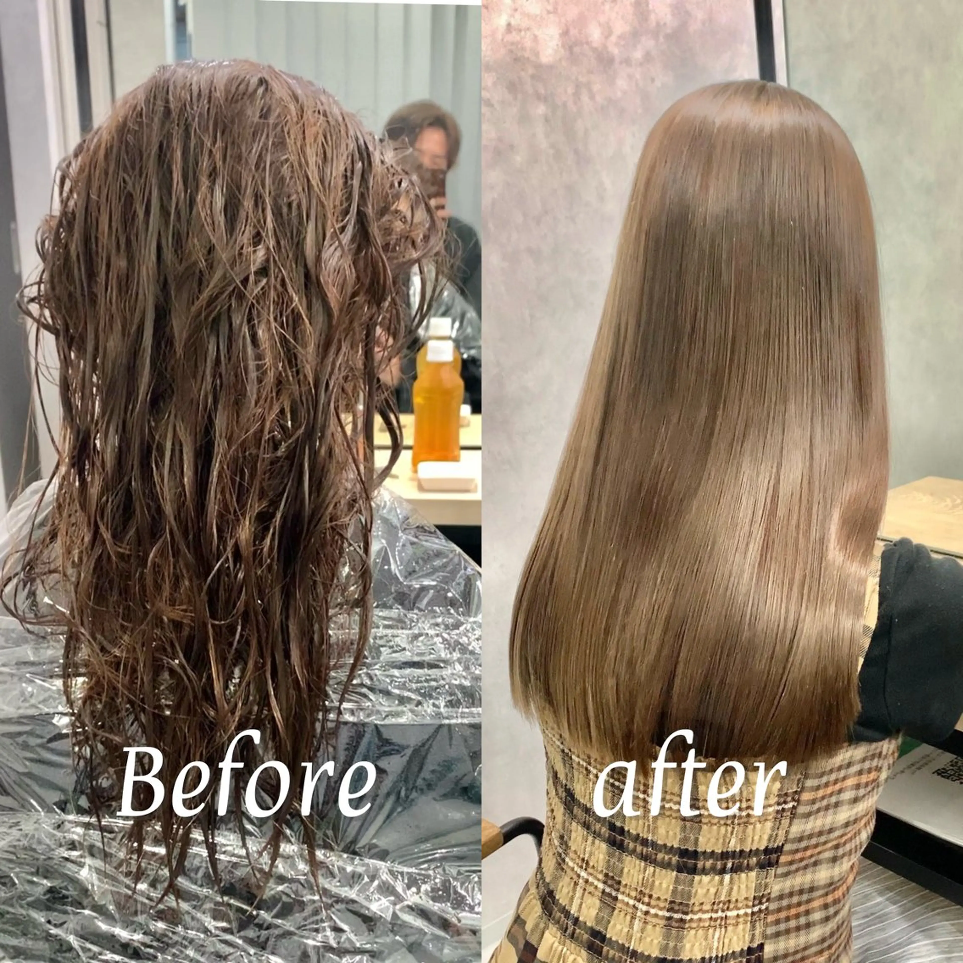 🎗️ミニモ限定🫧癖毛解決🪞髪の美容整形( 縮毛矯正 )🎗️︎︎▶︎3回分の20%引きクーポン配布！◀︎の写真