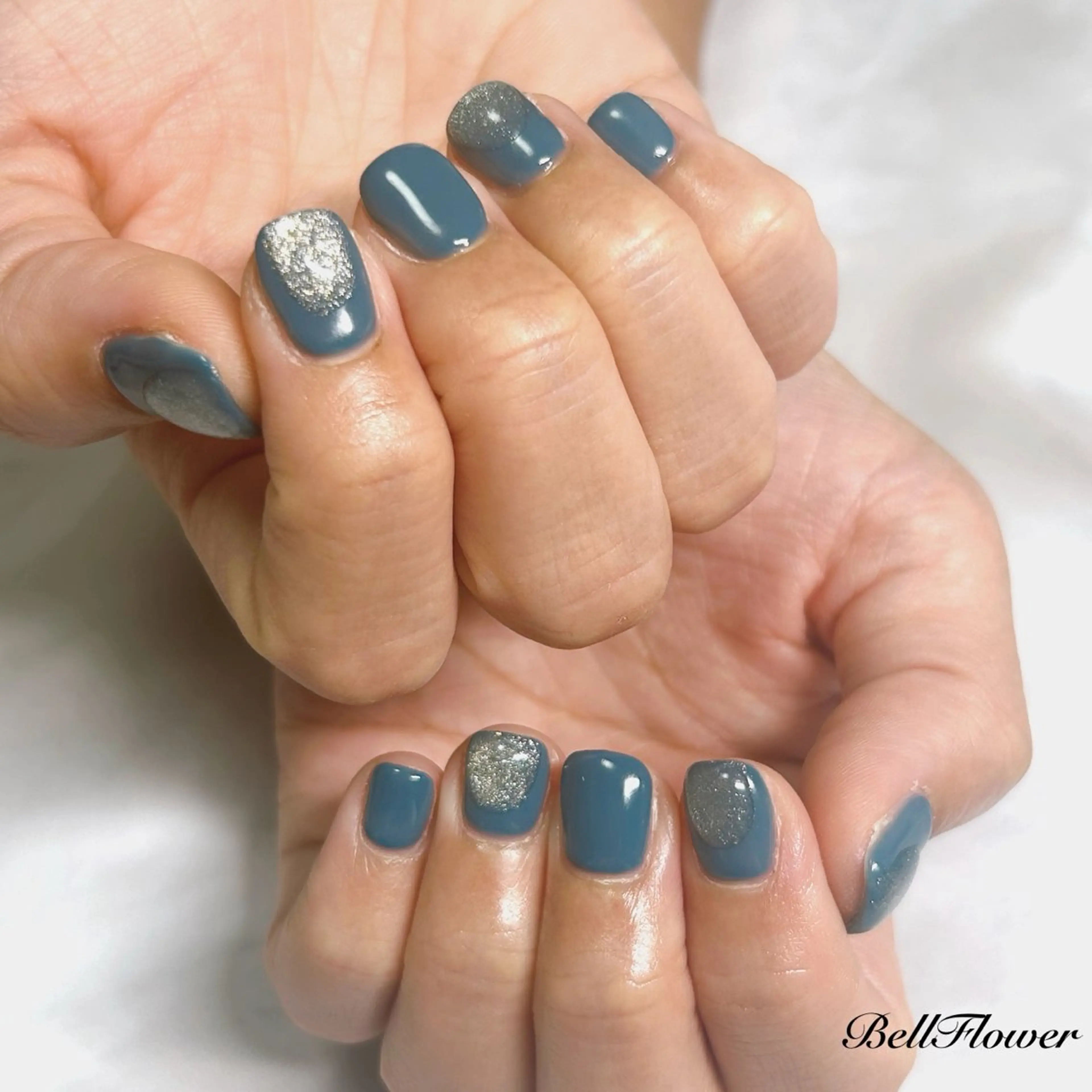 ネイル ハンドネイル Bell Flowerのネイルデザイン