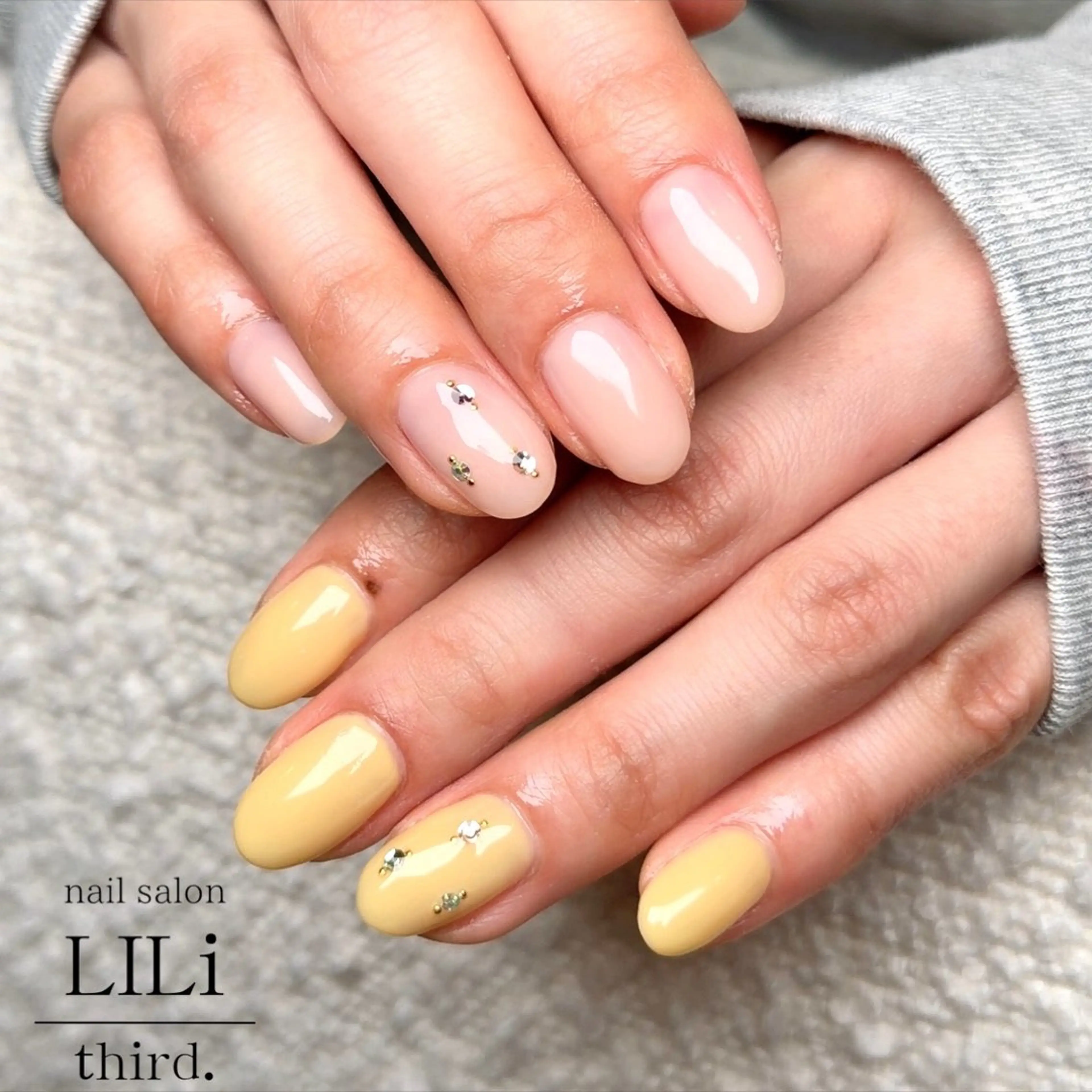 ネイル ハンドネイル nail salon LILi third．所属・Mami ;)のネイルデザイン