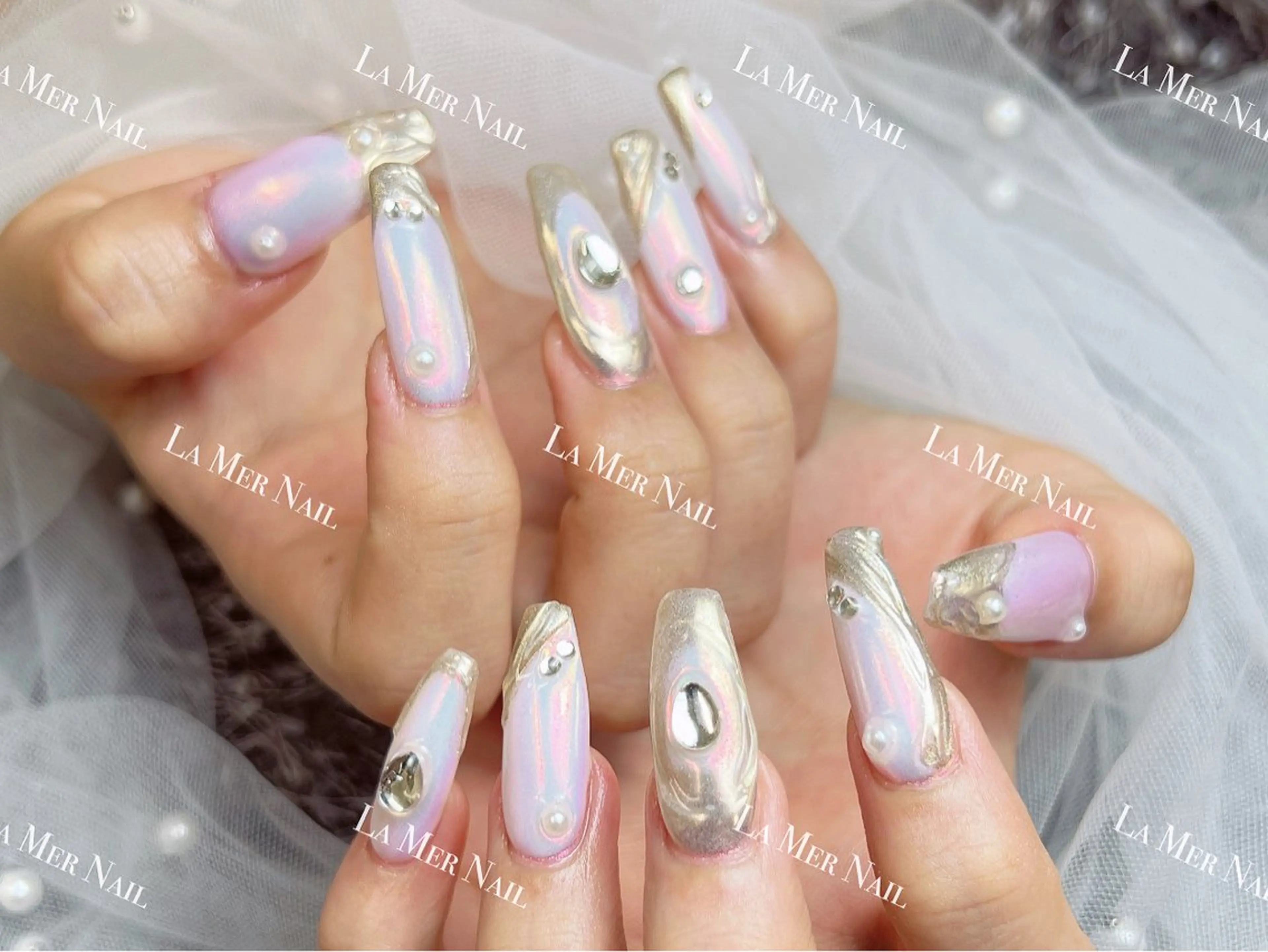 ネイル ハンドネイル ハンドケア La Merのネイルデザイン