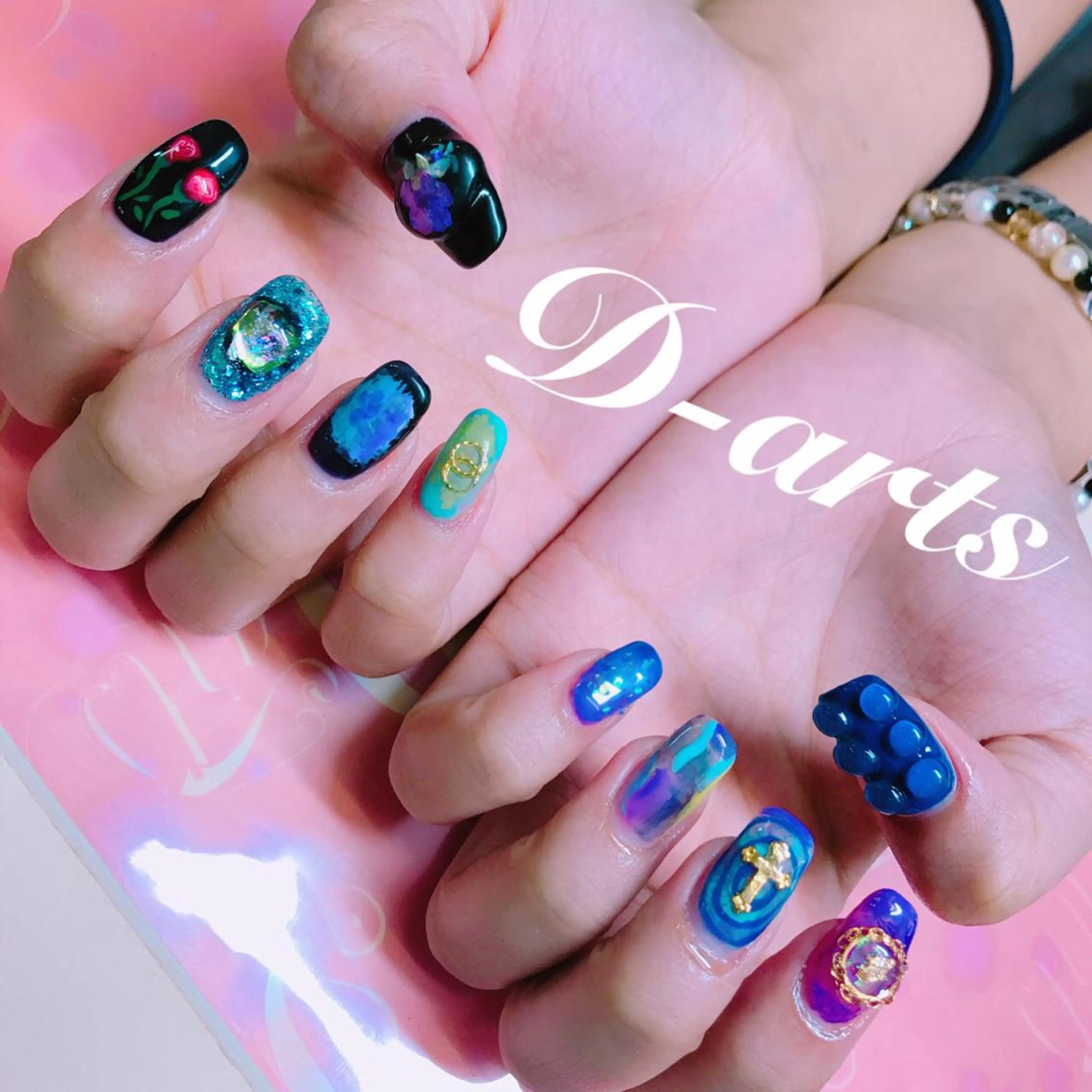 ネイル 持ち込み S&S 村田小百合のネイルデザイン