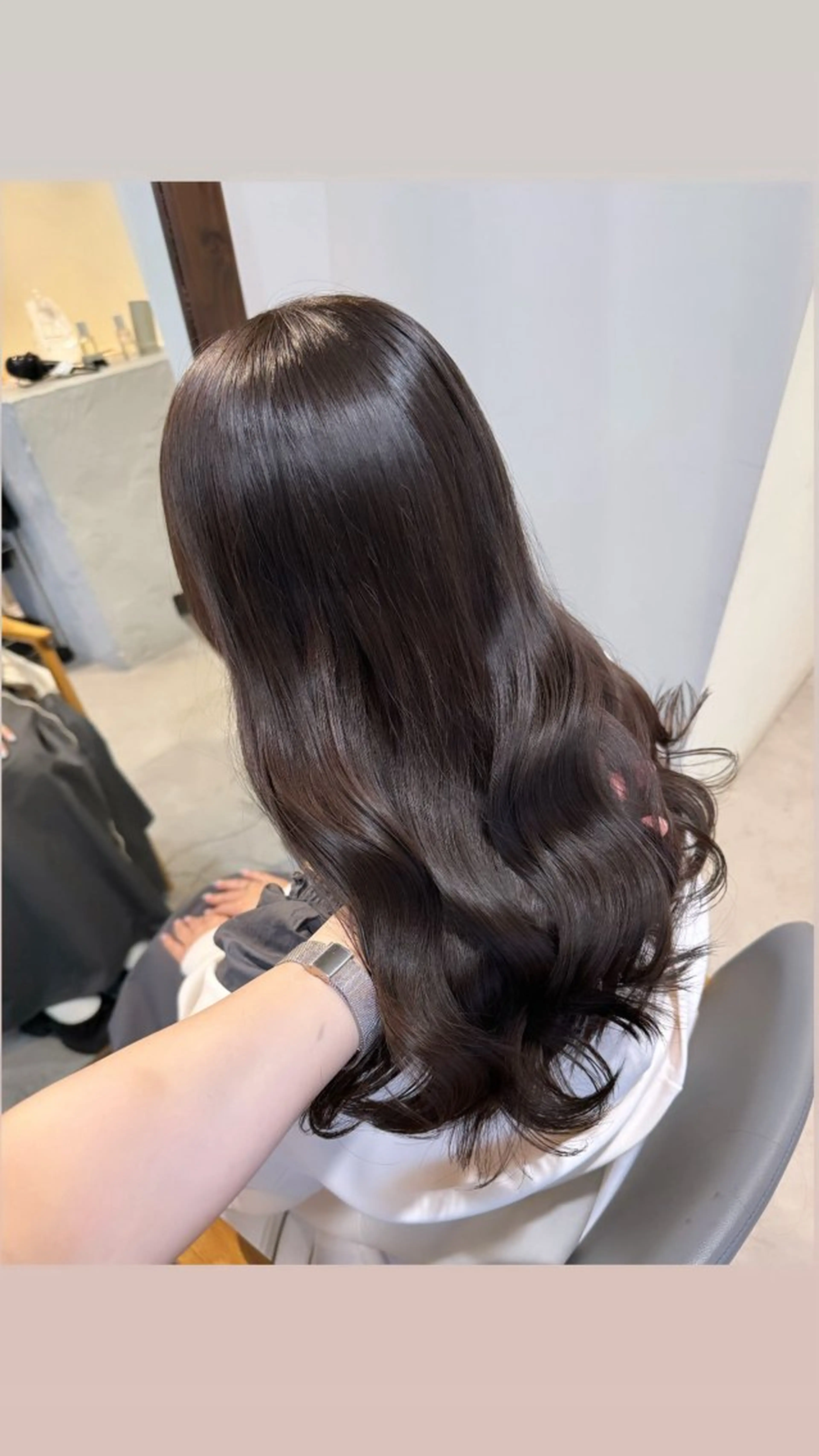ロング カラー roka所属・ayaka♡ 柔らかカラーのヘアスタイル