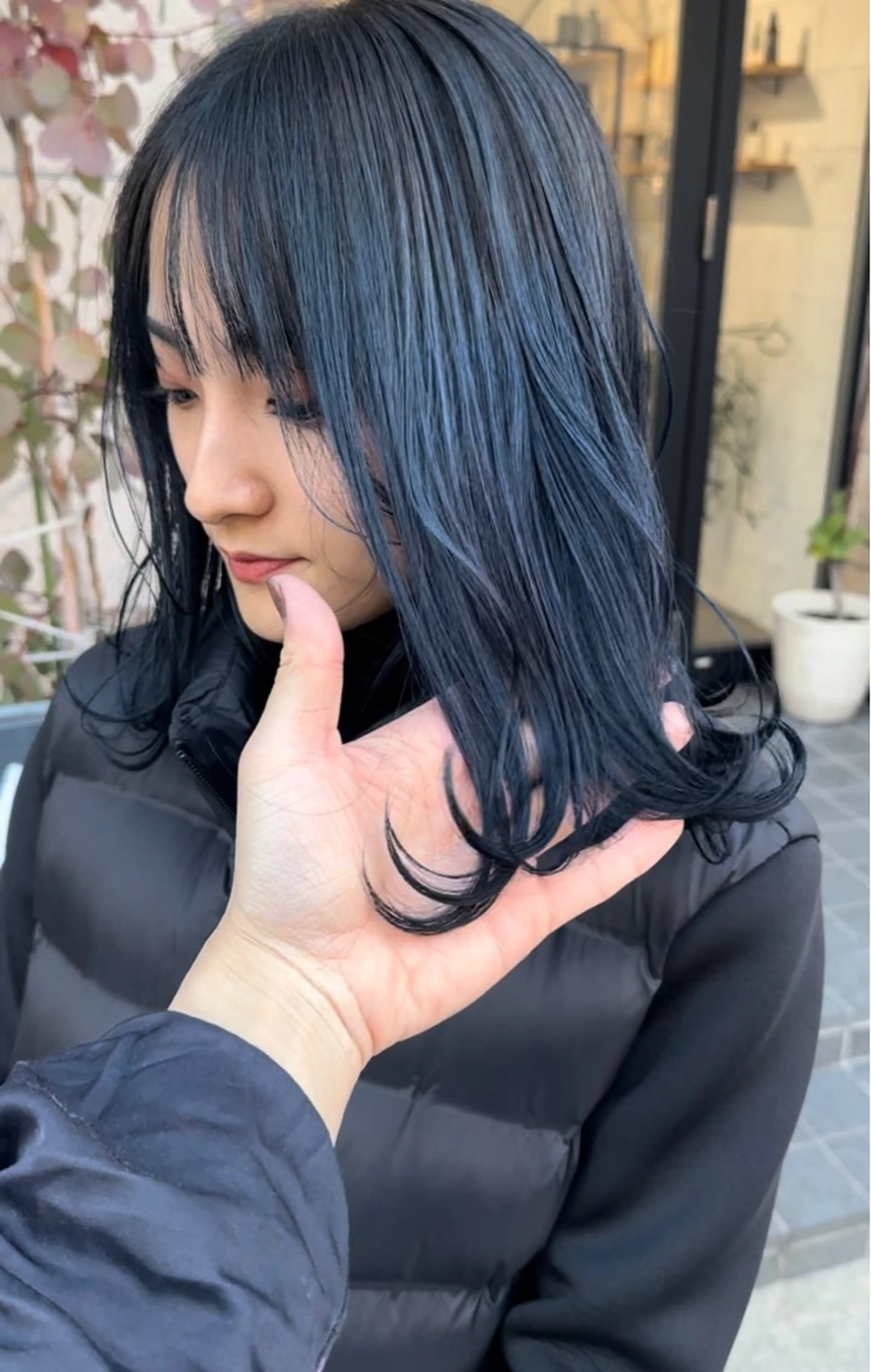 ミディアム ひろし/髪質改善/ 縮毛矯正/上品✨のヘアスタイル