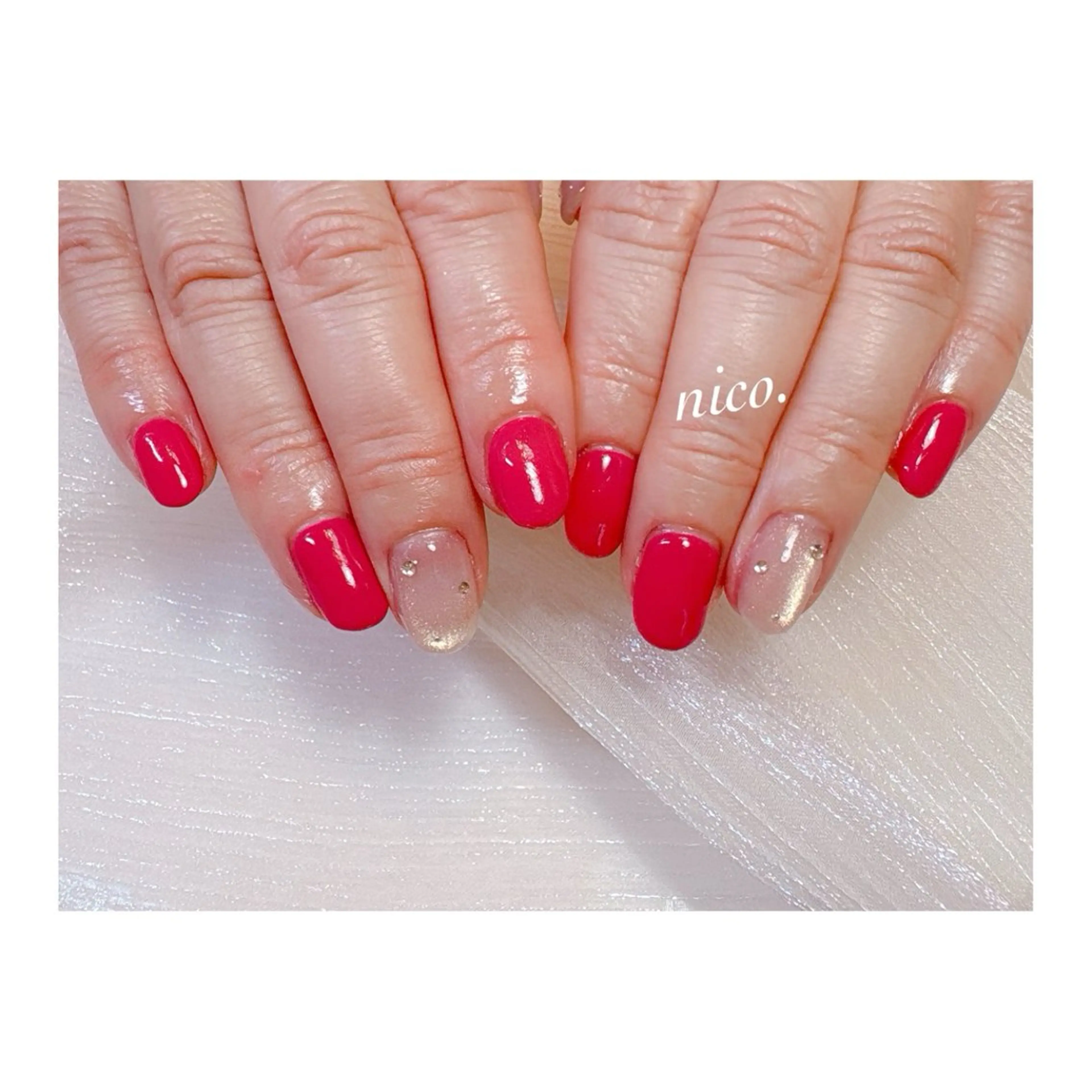 ネイル ハンドネイル フットネイル nailsalon nico.のネイルデザイン