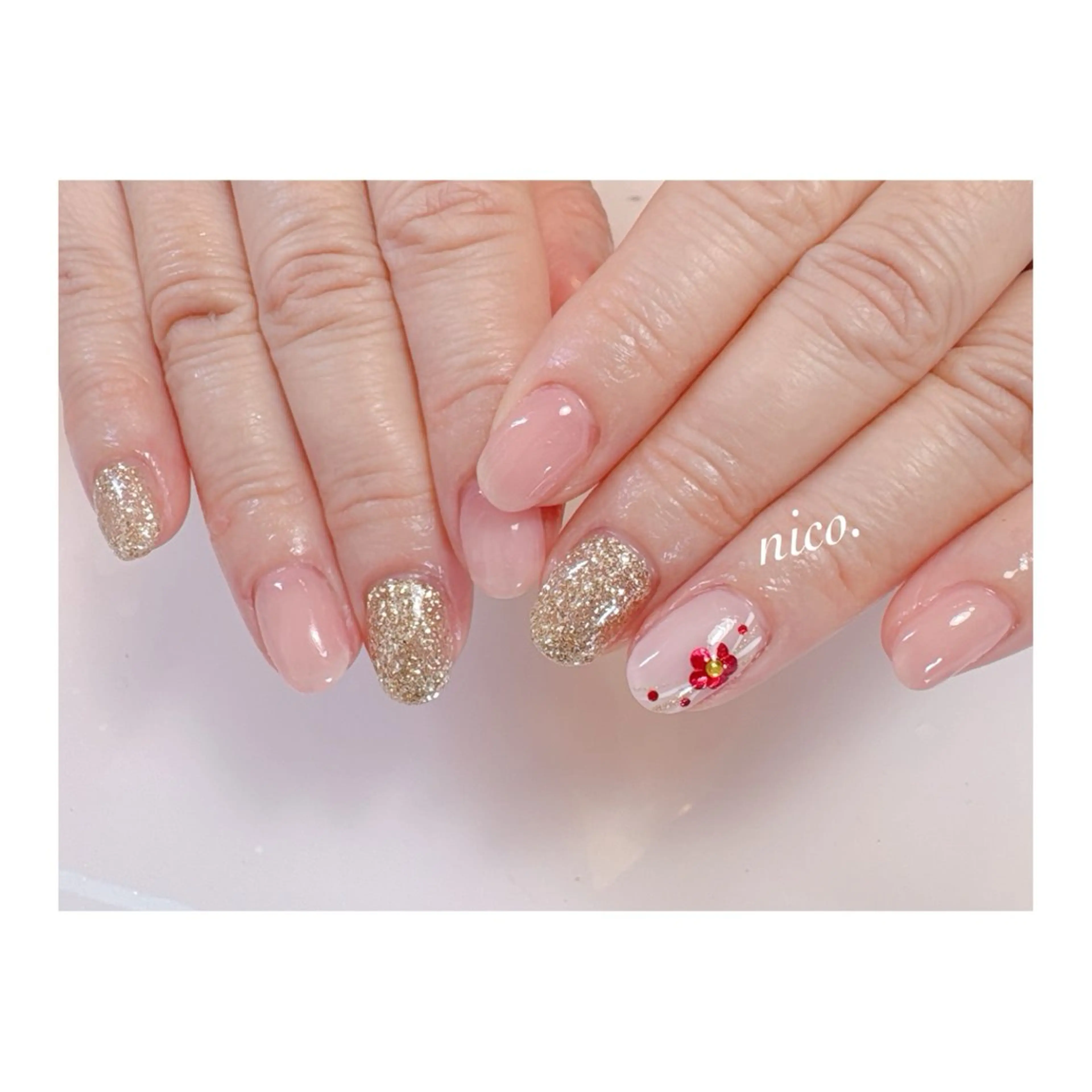 ネイル ハンドネイル フットネイル nailsalon nico.のネイルデザイン