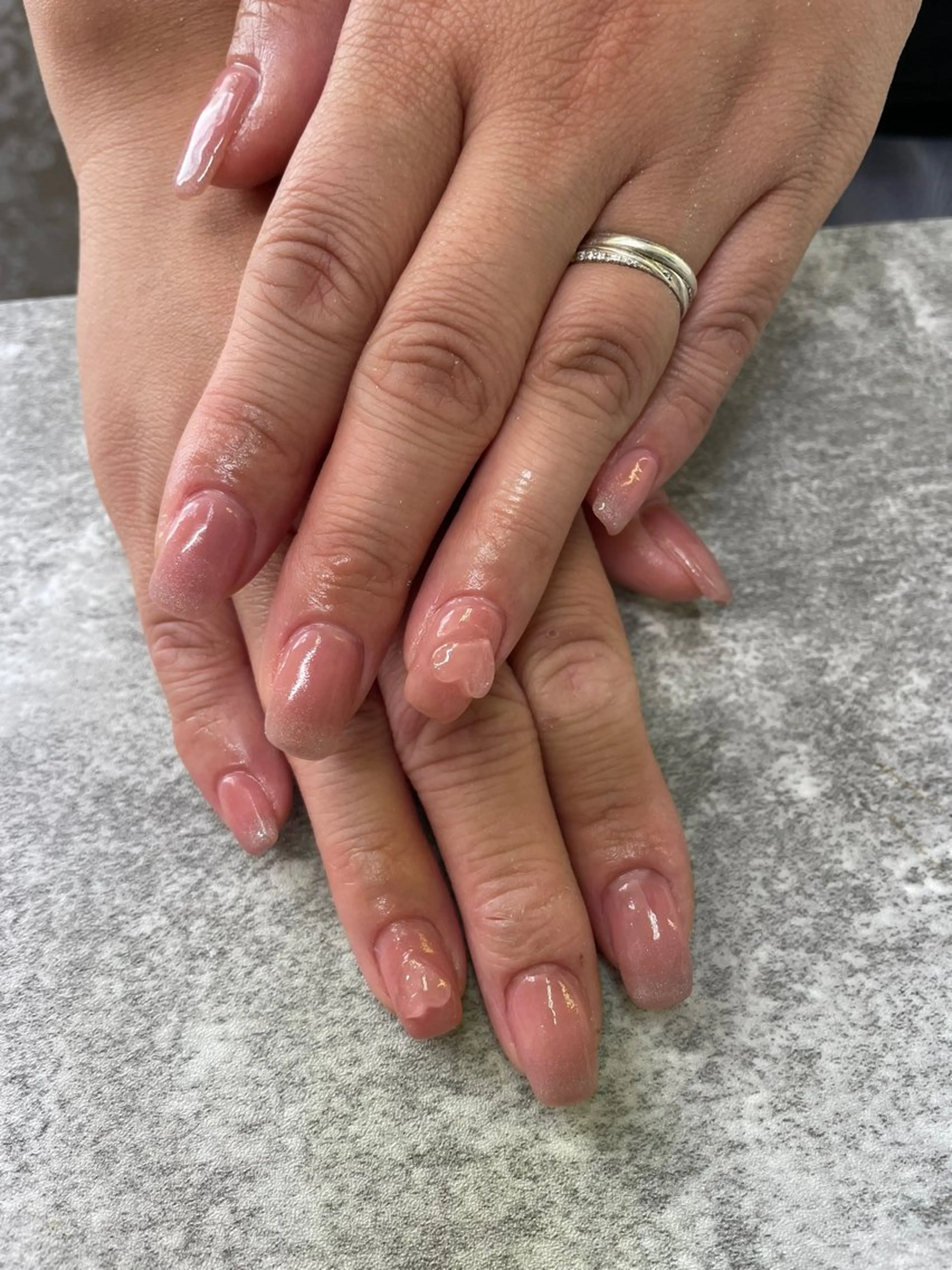 ネイル シンプルネイル Angeli⭐︎ AKANEのネイルデザイン