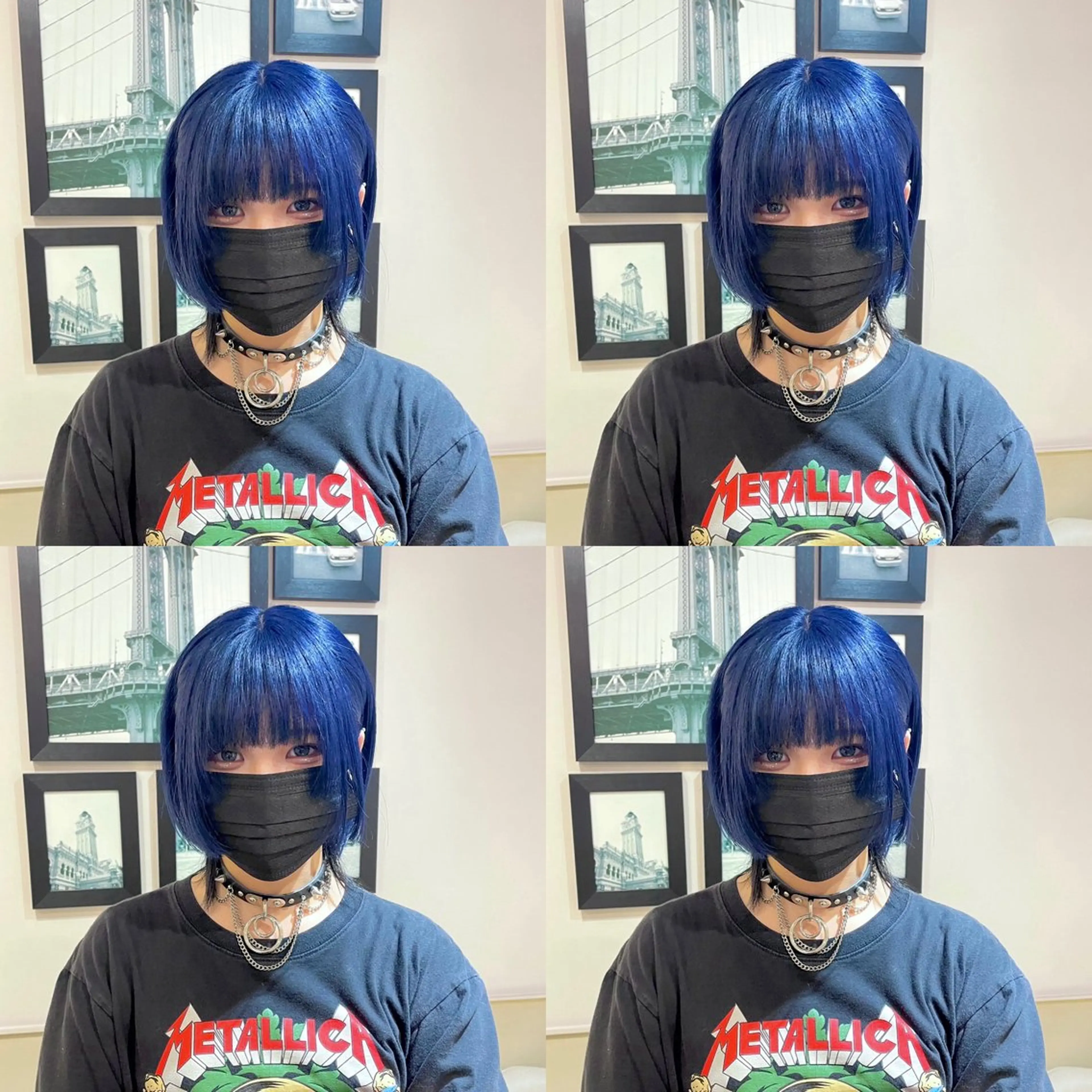 ショート カラー ネイビーカラー 🌟トップデザイナー 高橋🌟のヘアスタイル