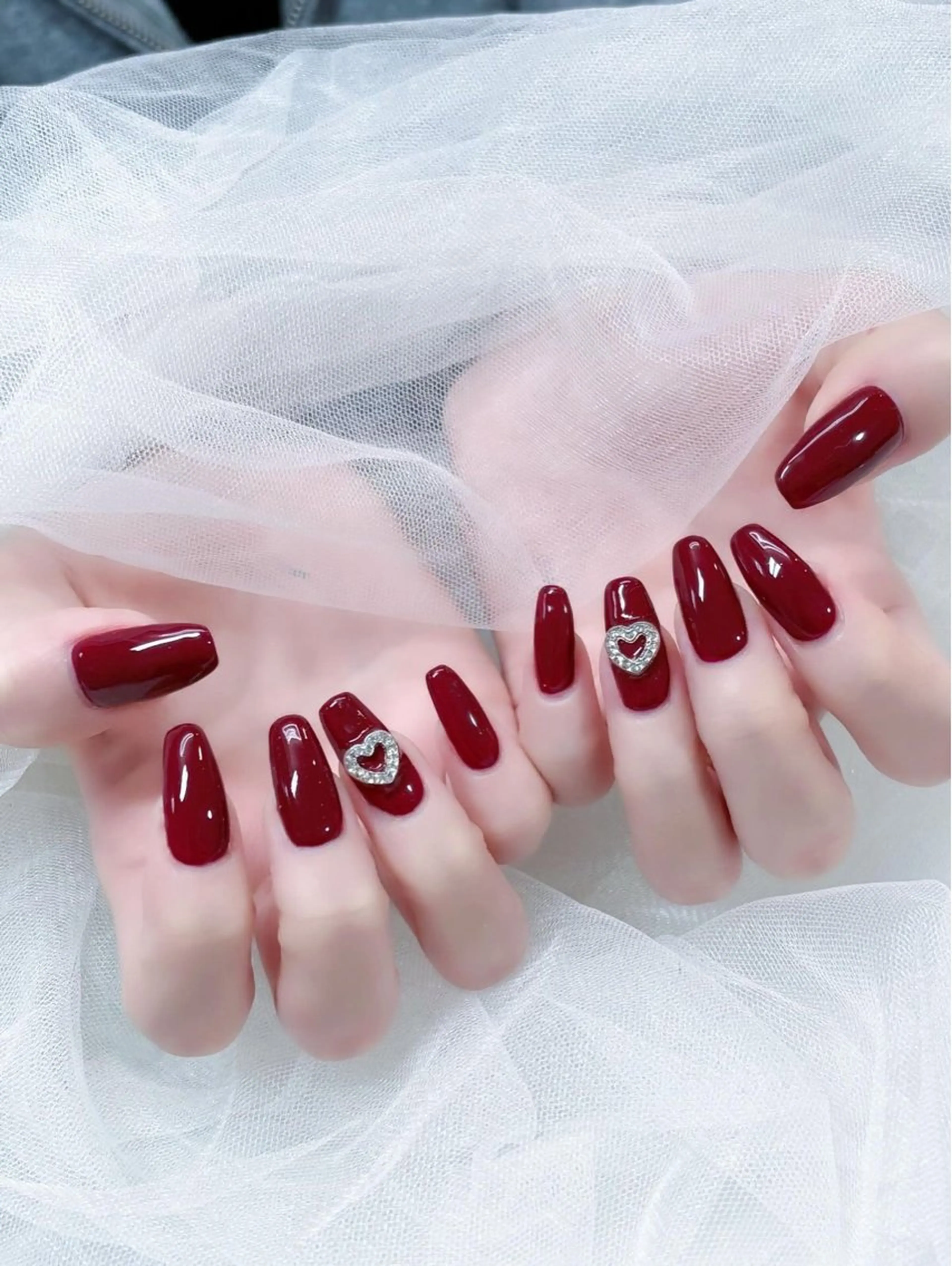 ネイル グラデーション ラメ(グリッター) マグネットネイル ミラーネイル ニュアンスネイル ハンドネイル Lumi de nails所属・Lumi de nailsのネイルデザイン